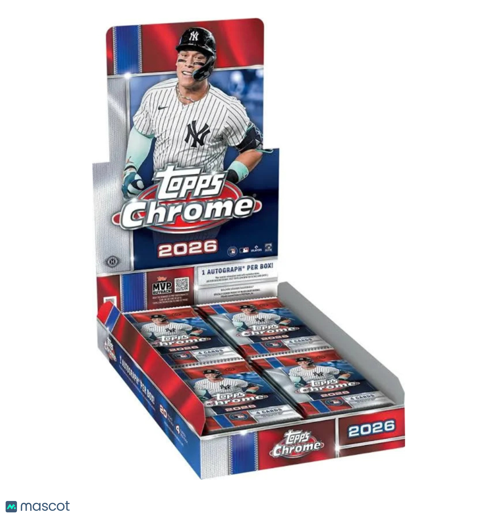 2026 Topps Chrome Baseball Hobby Box