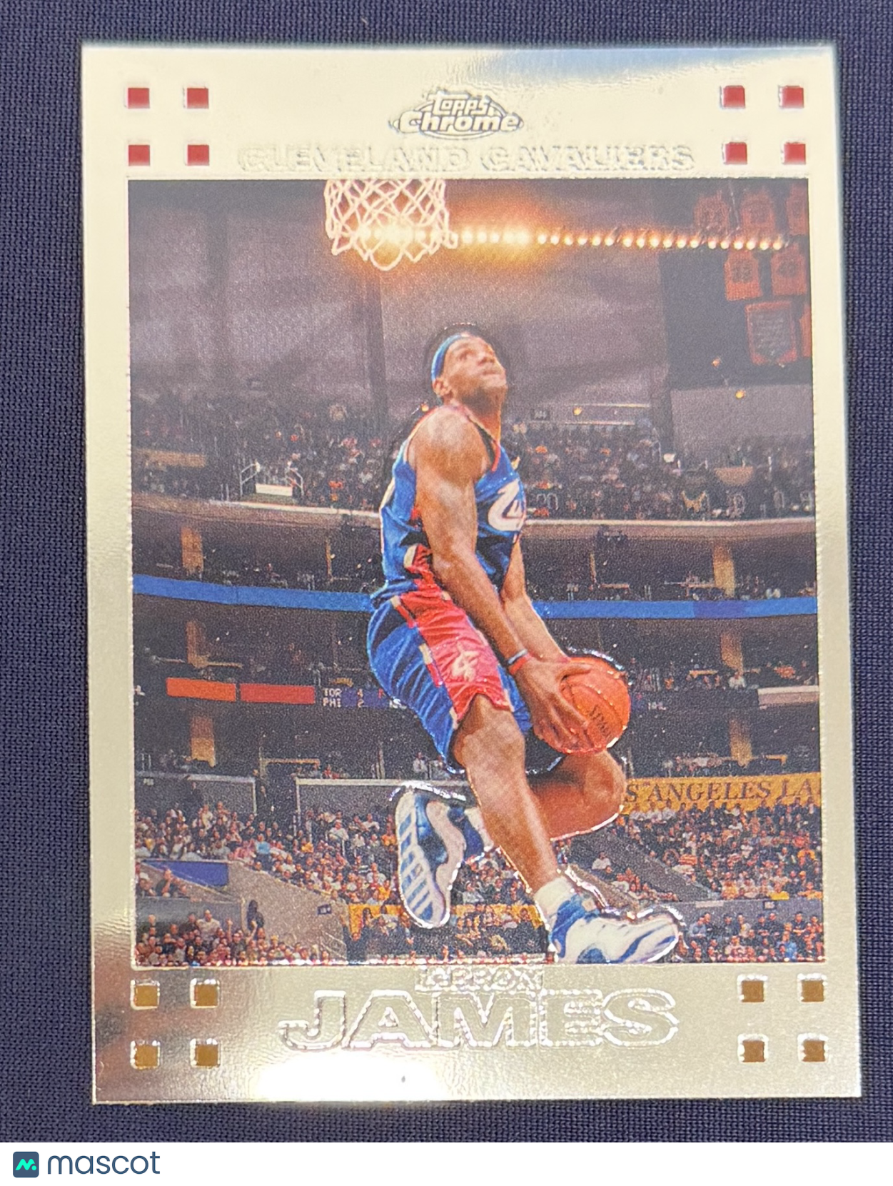 LEBRON JAMES 2007-08 Topps Chrome #23 Cleveland Cavaliers