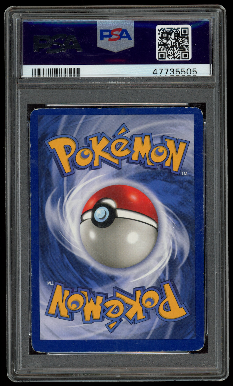 MACHAMP 1999 Pokemon Game Holo 1st Edition #8 PSA 4