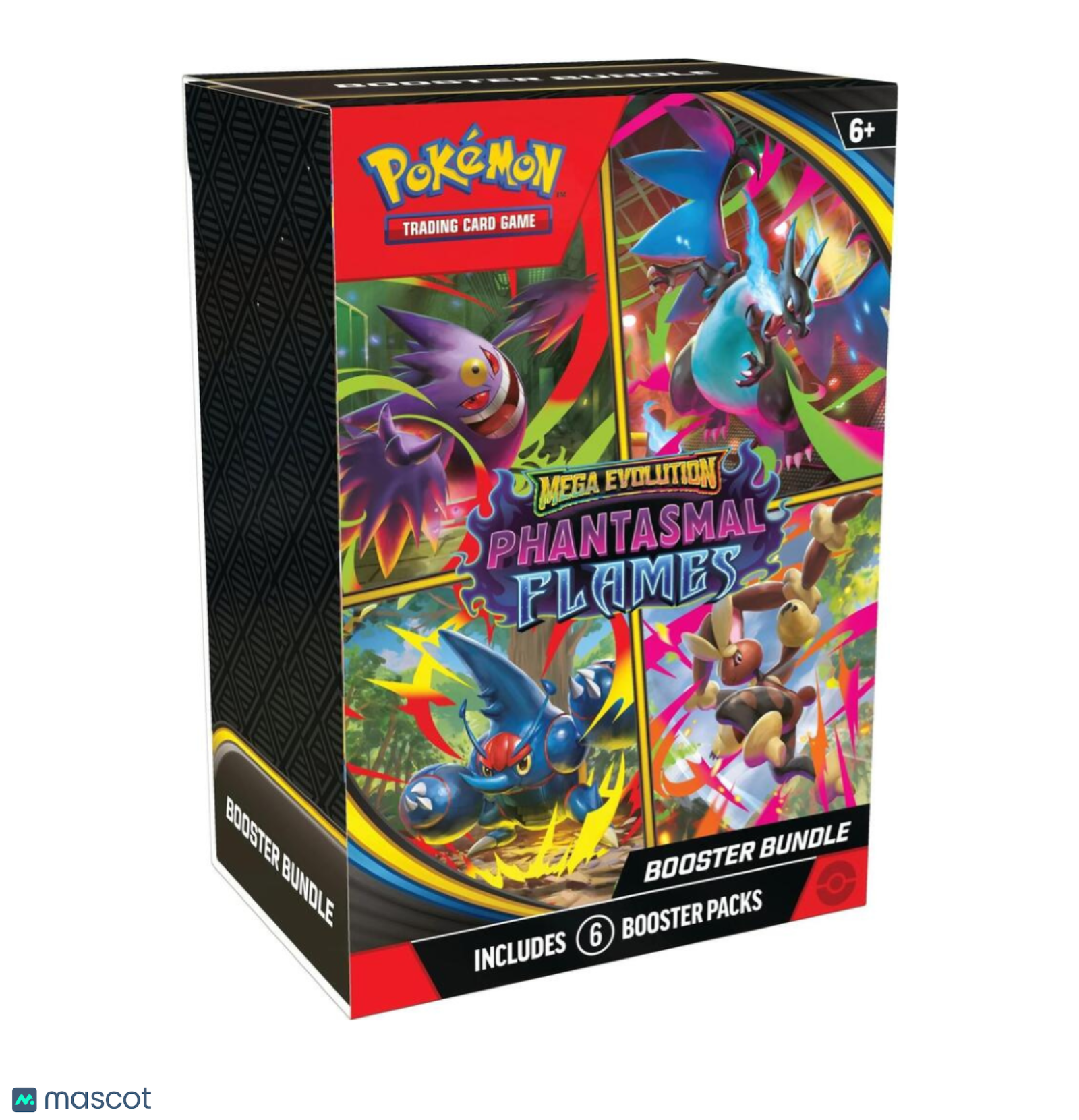 Pokemon Mega Evolution Phantasmal Flames Booster Bundle