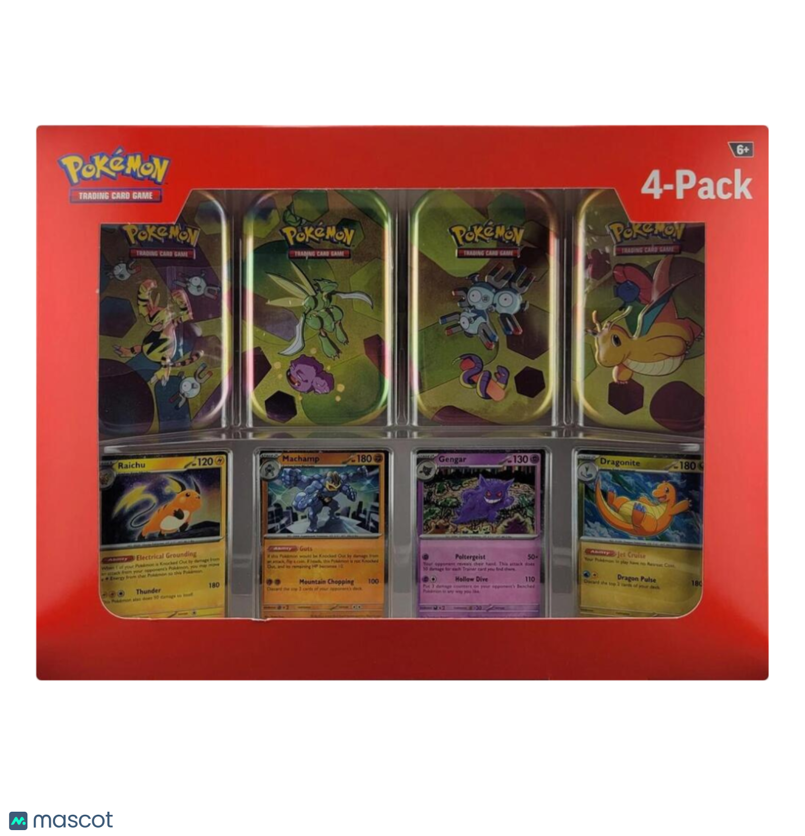 Pokemon Scarlet & Violet 151 Sam's Club 4 Mini Tin Bundle