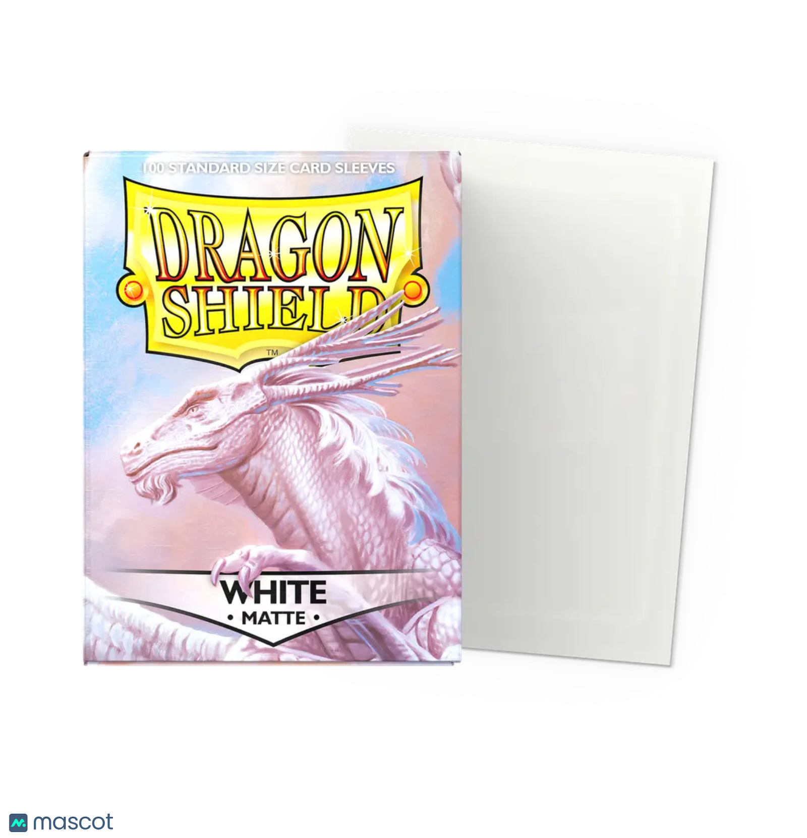 Dragon Shield White Matte Sleeves
