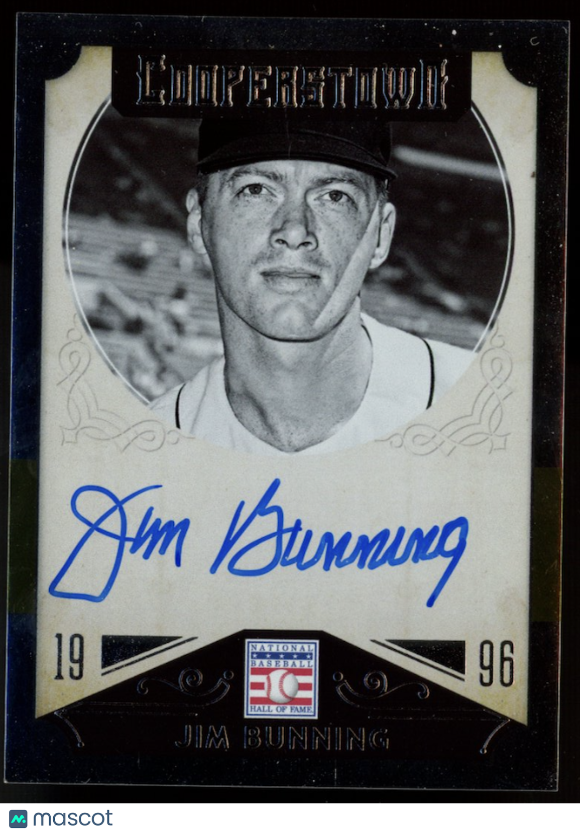 JIM BUNNING 2015 Panini Cooperstown Hall of Fame Auto #21 Phillies Tigers