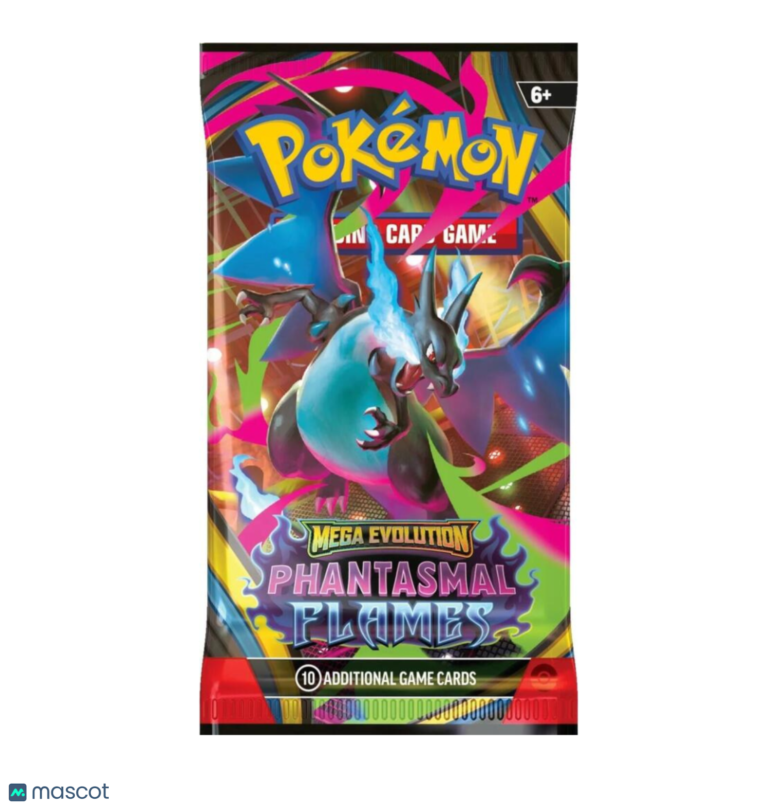 Pokemon Mega Evolution Phantasmal Flames Booster Pack