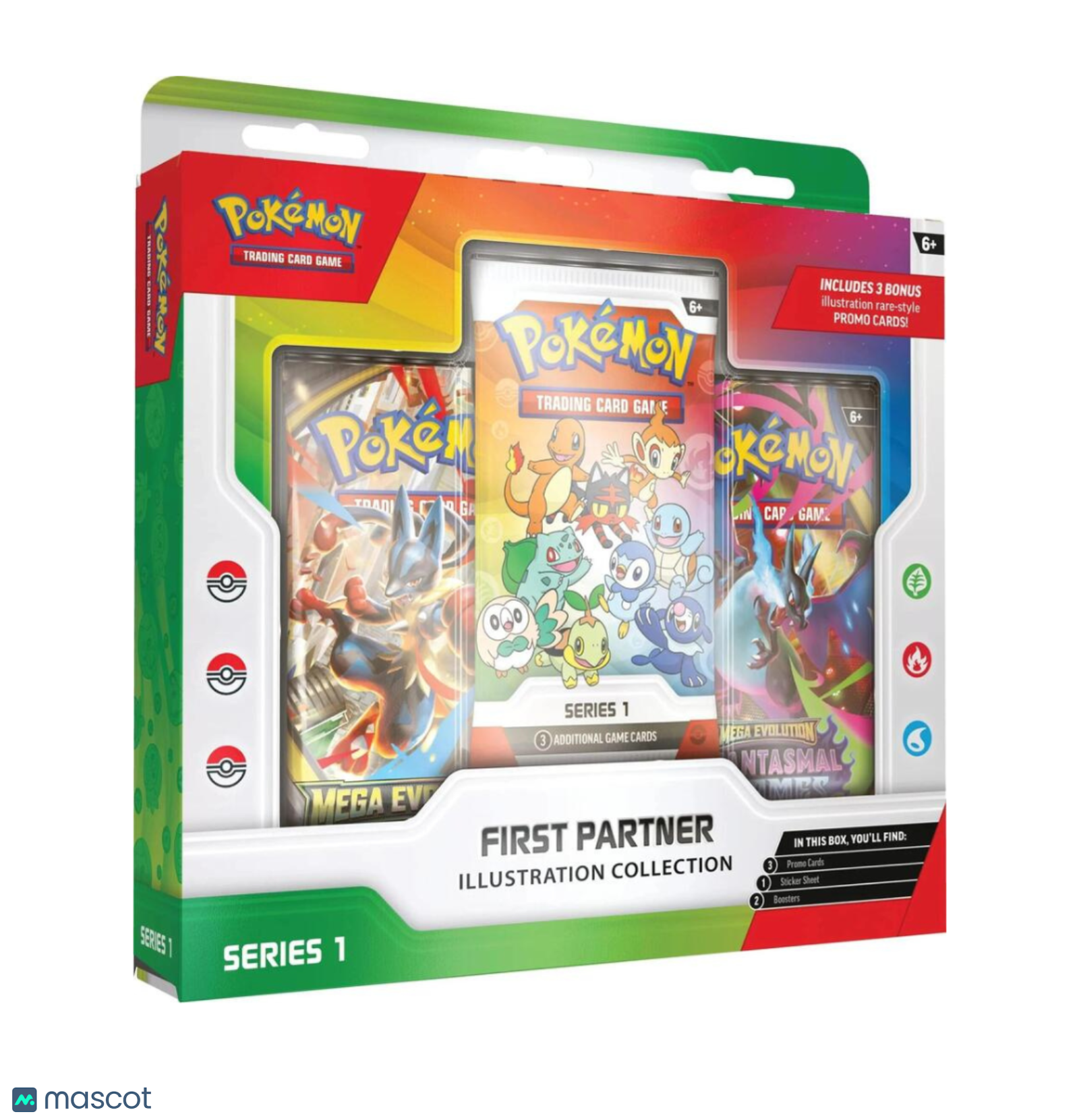 Pokemon First Partner Illustration Collection Box (Series 1)