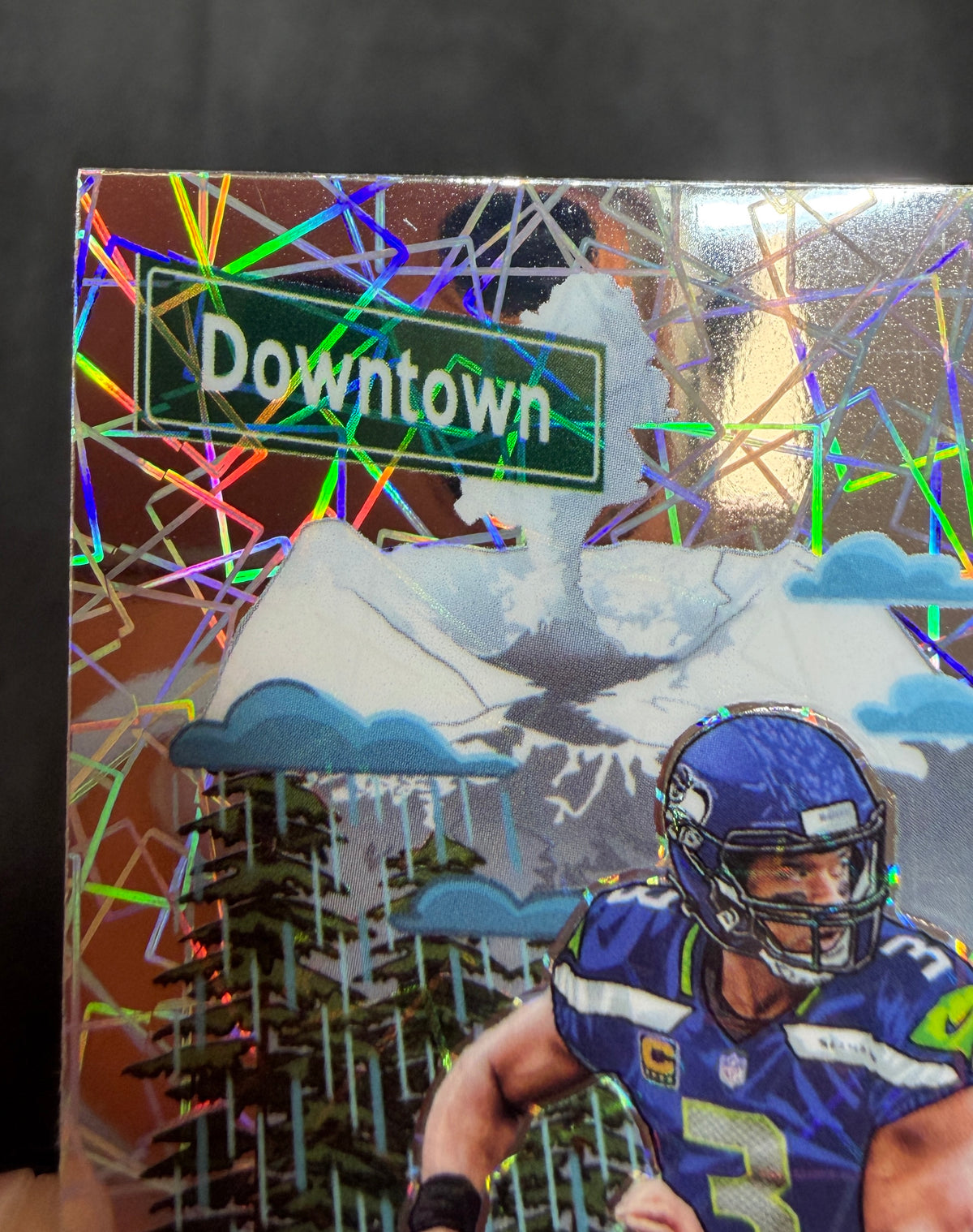 RUSSELL WILSON 2018 Panini Donruss Optic Downtown Case Hit SSP #DT-6 Seahawks