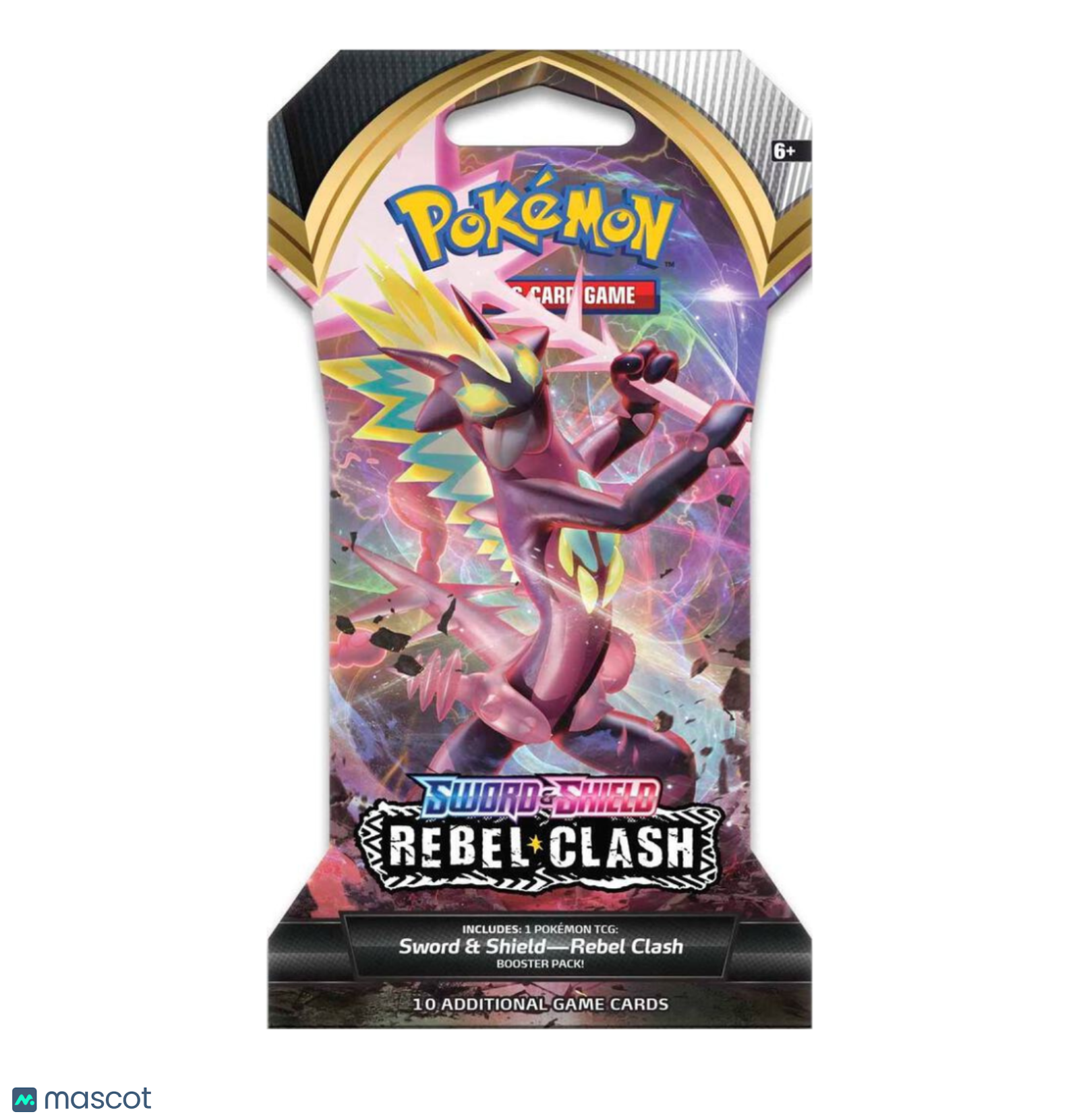 Pokemon Rebel Clash Sleeved Booster Pack
