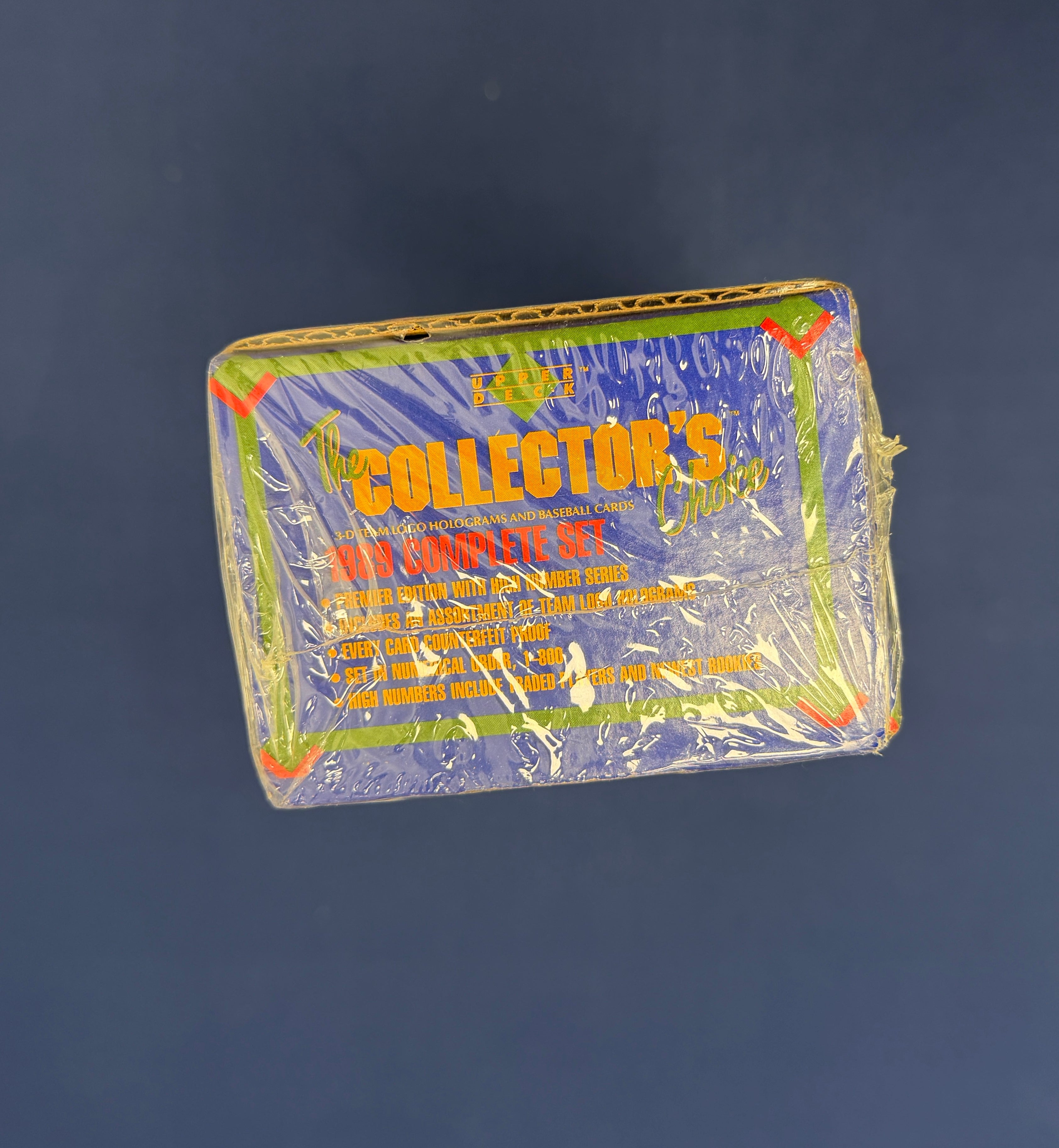 1989 Upper Deck Baseball The Collector's Choice Complete Set Factory Sealed