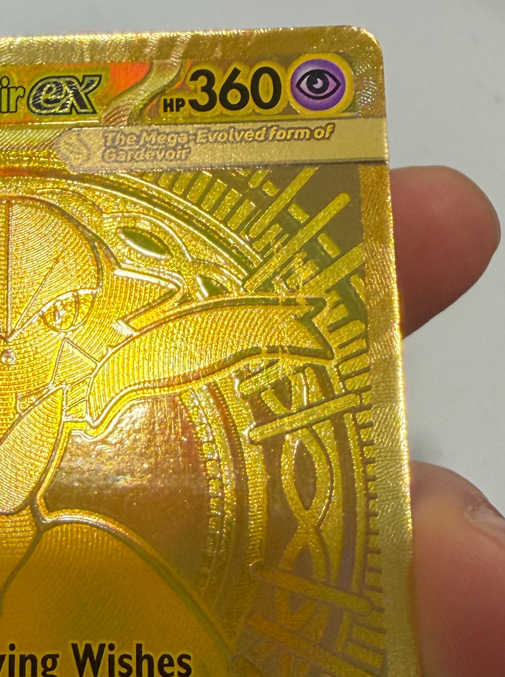 MEGA GARDEVOIR EX 2025 Pokemon Mega Evolution Mega Hyper Rare #187/132