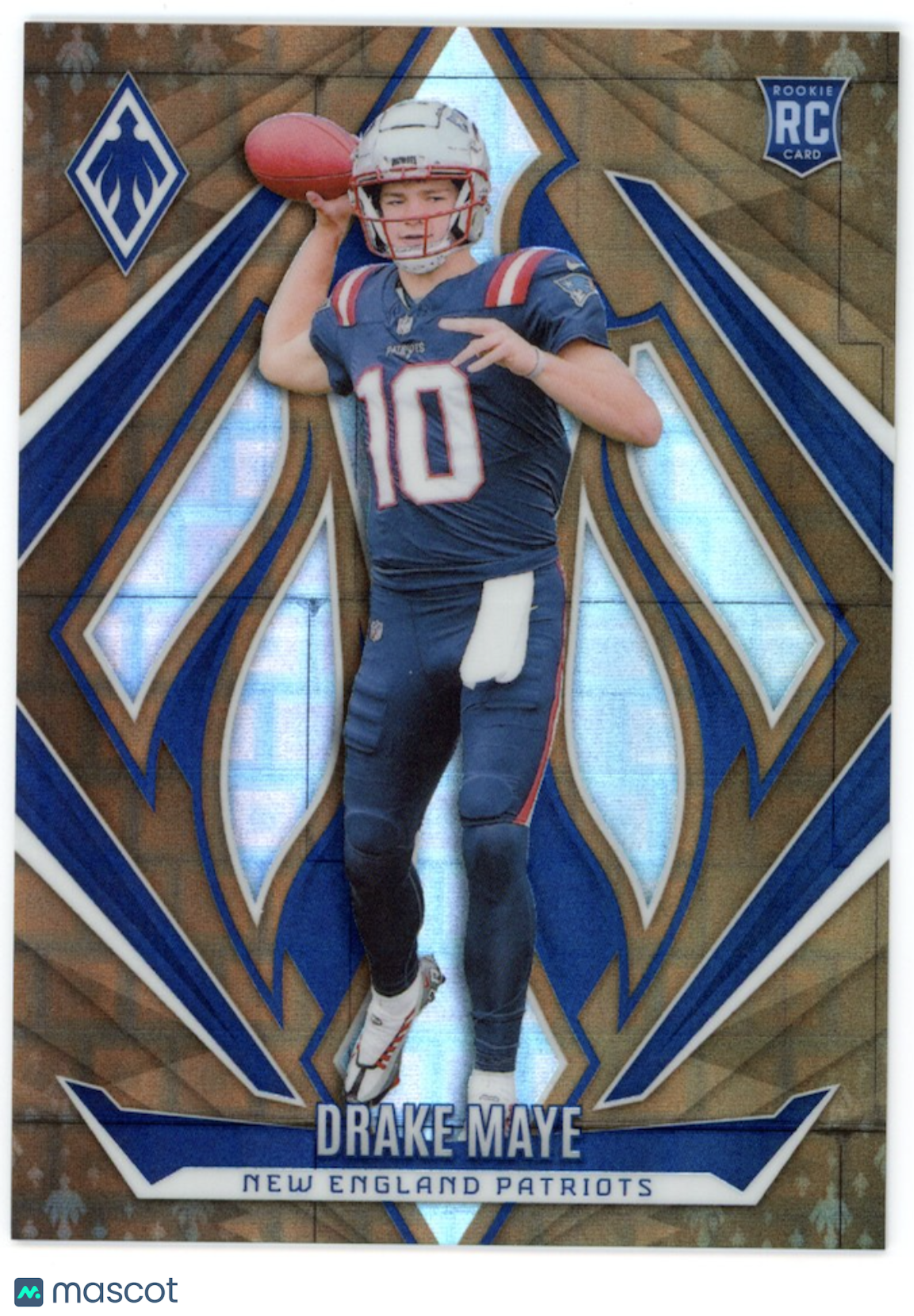 DRAKE MAYE 2024 Panini Phoenix Bronze Pandora Prizm /33 Rookie #179 Patriots