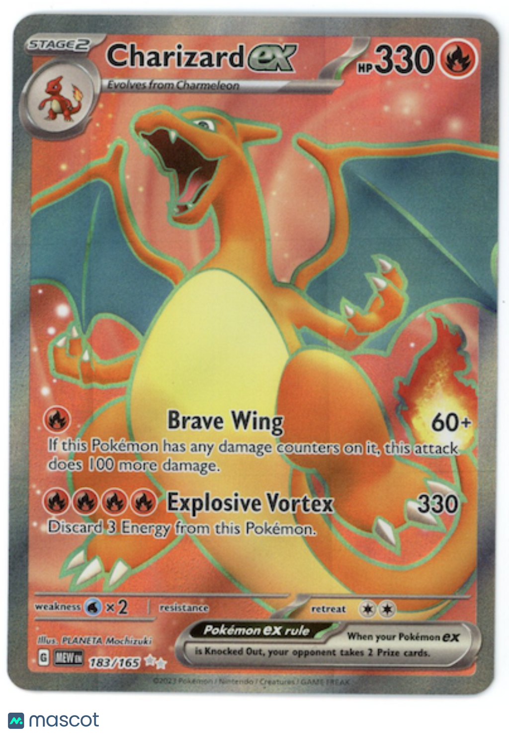 CHARIZARD 2022 Pokemon #183/165