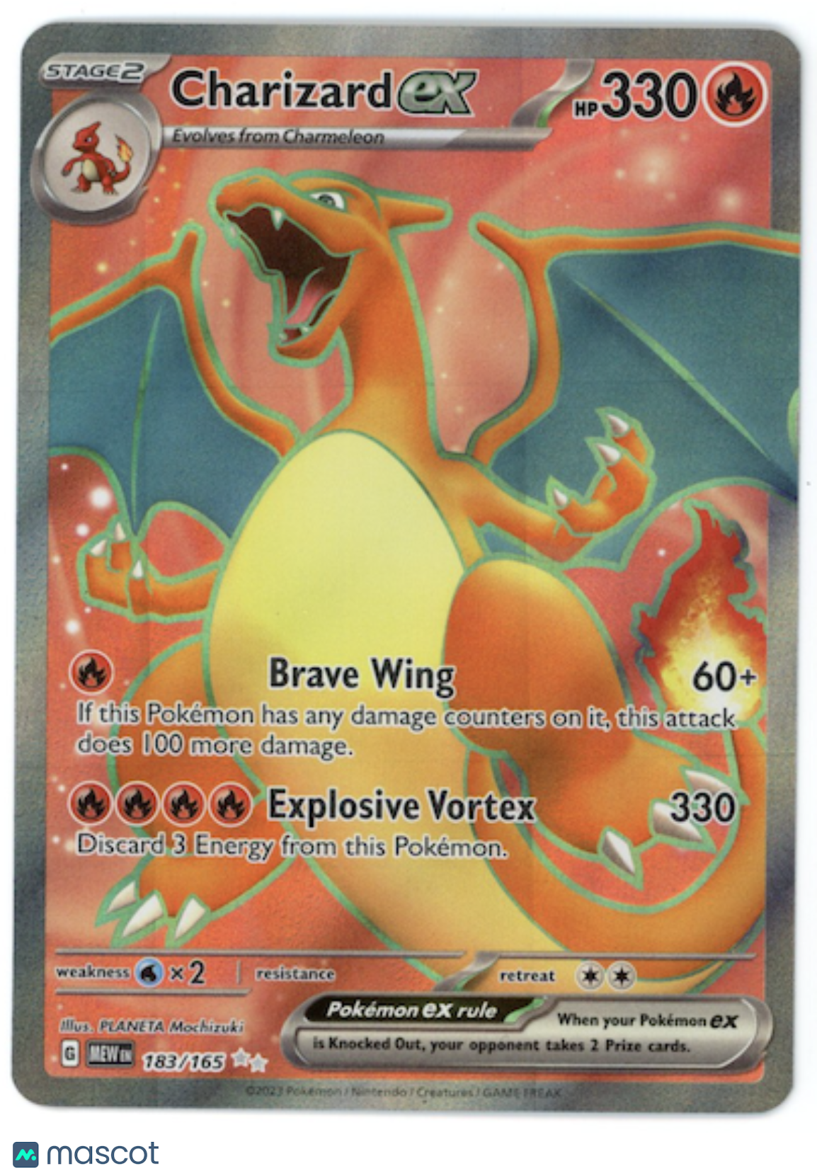 CHARIZARD 2022 Pokemon #183/165