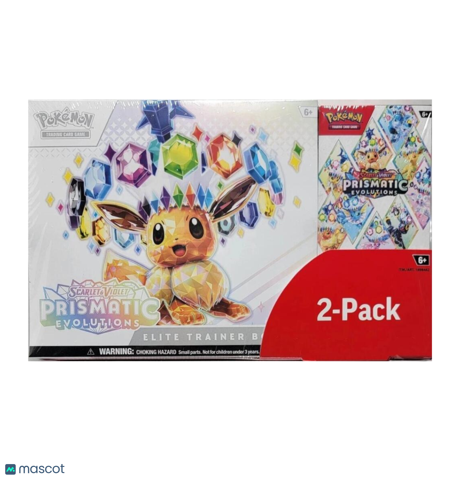 Costco Pokemon Prismatic Evolutions 2-Pack Trainer Box and Booster Bundle