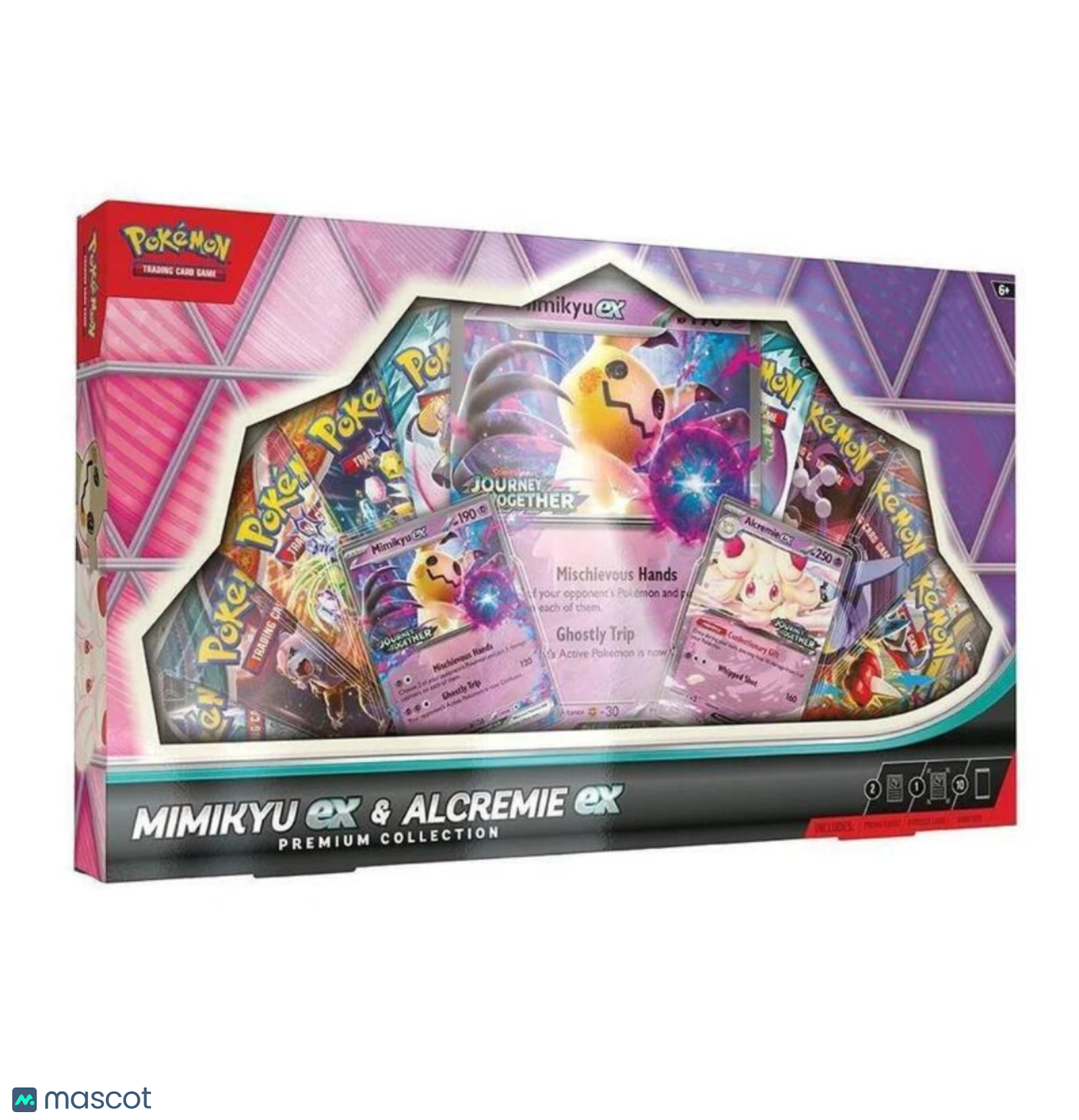 Pokemon Mimikyu EX & Alcremie EX Premium Collection Box