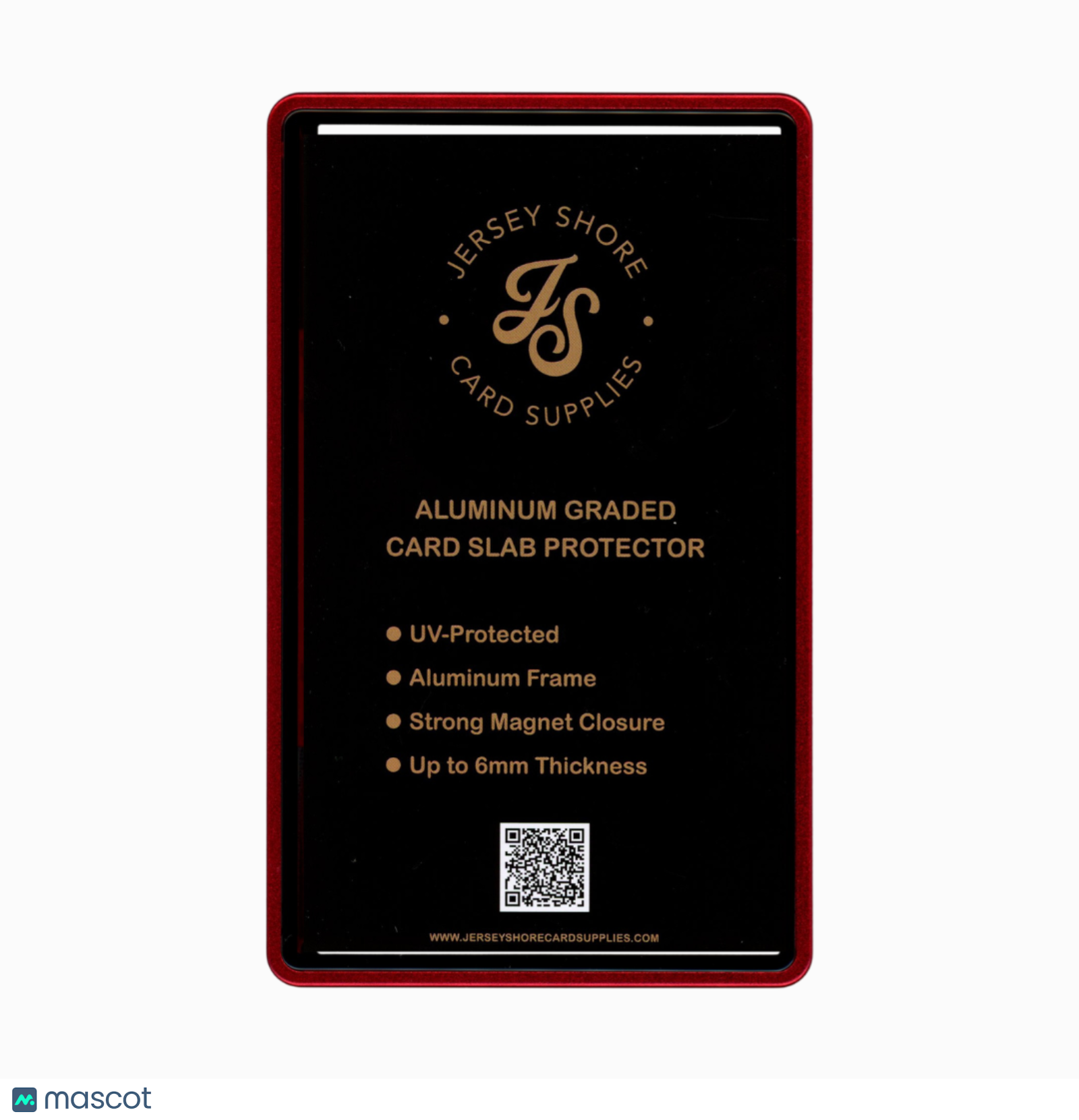 PSA Graded Slab Magnetic Case Red