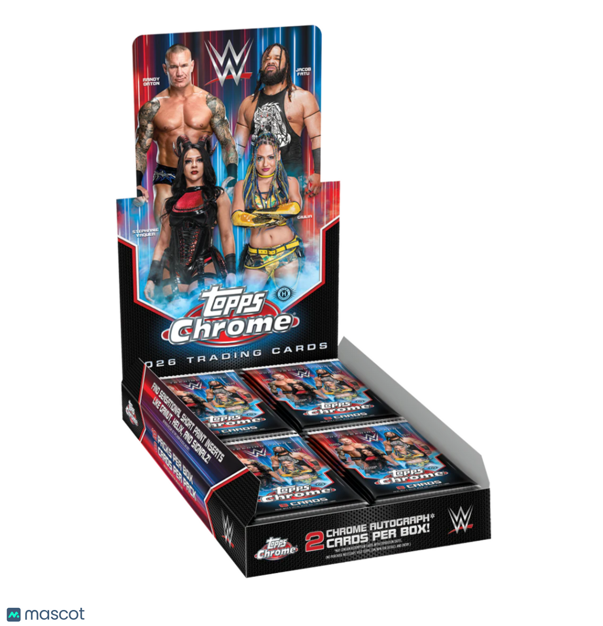 2026 Topps Chrome WWE Hobby Box