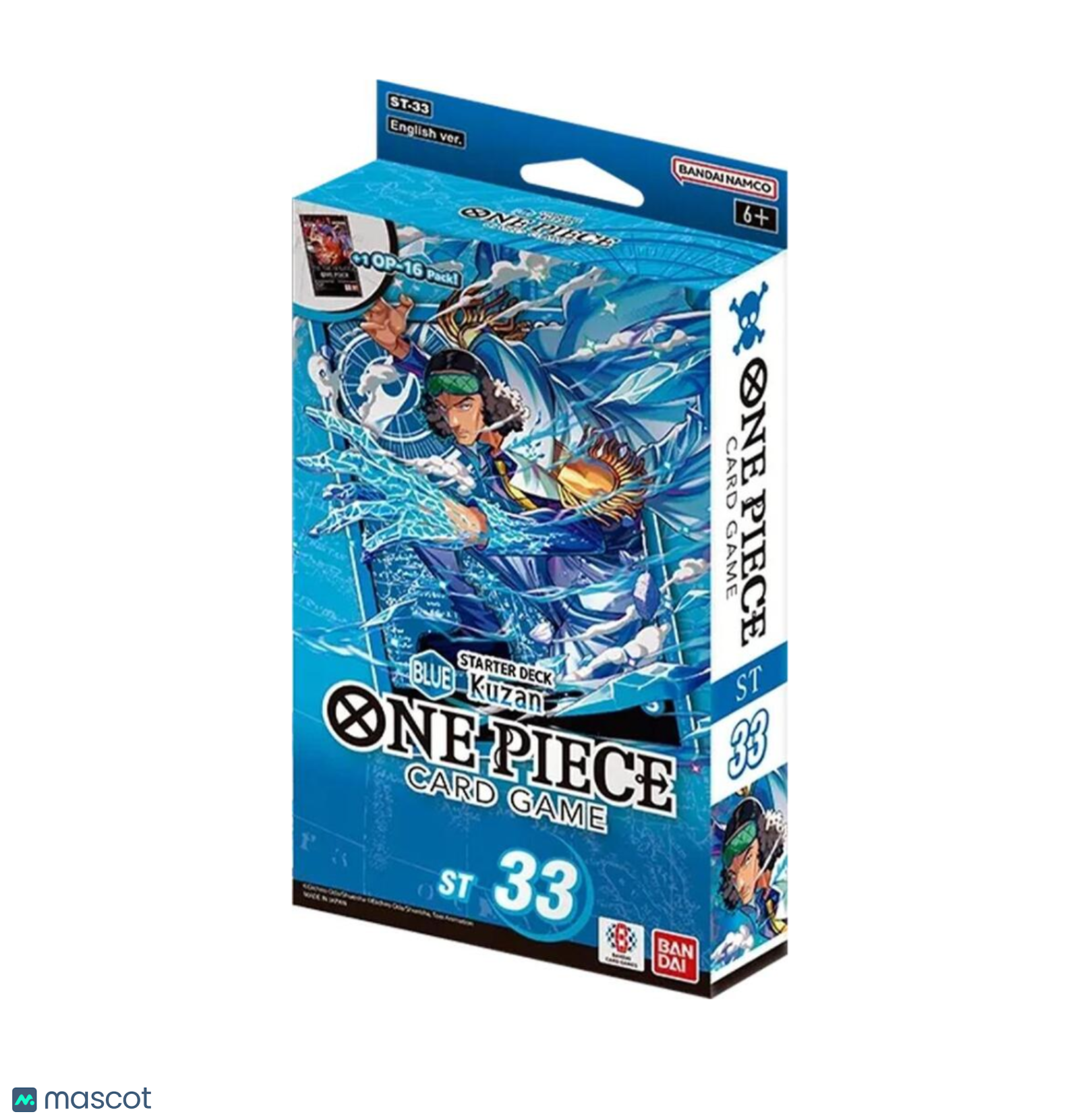 One Piece Card Game Starter Deck Kuzan ST-33 BLUE