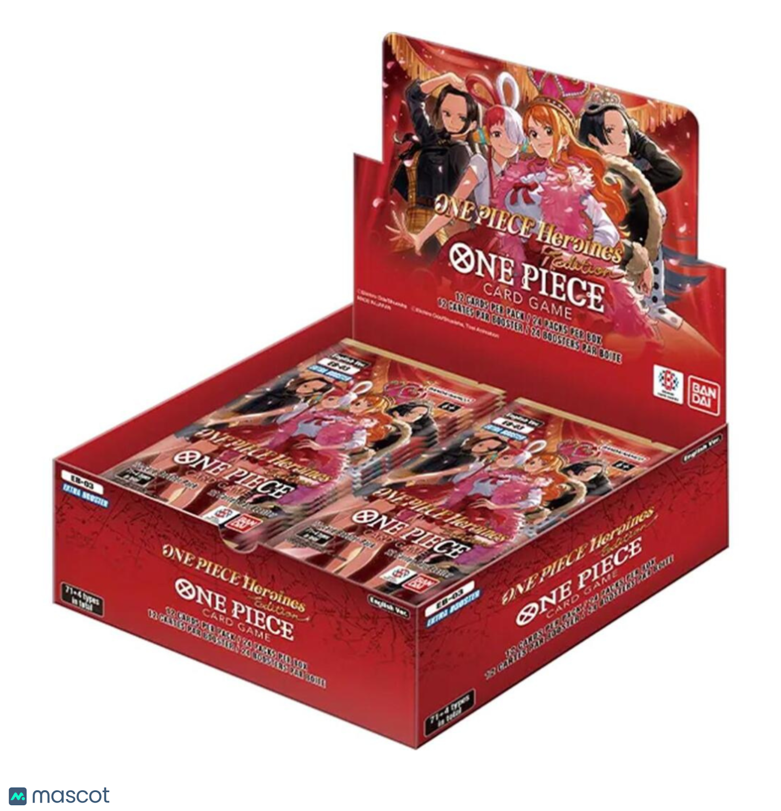 One Piece Extra Booster: Heroines Edition Booster Box EB-03