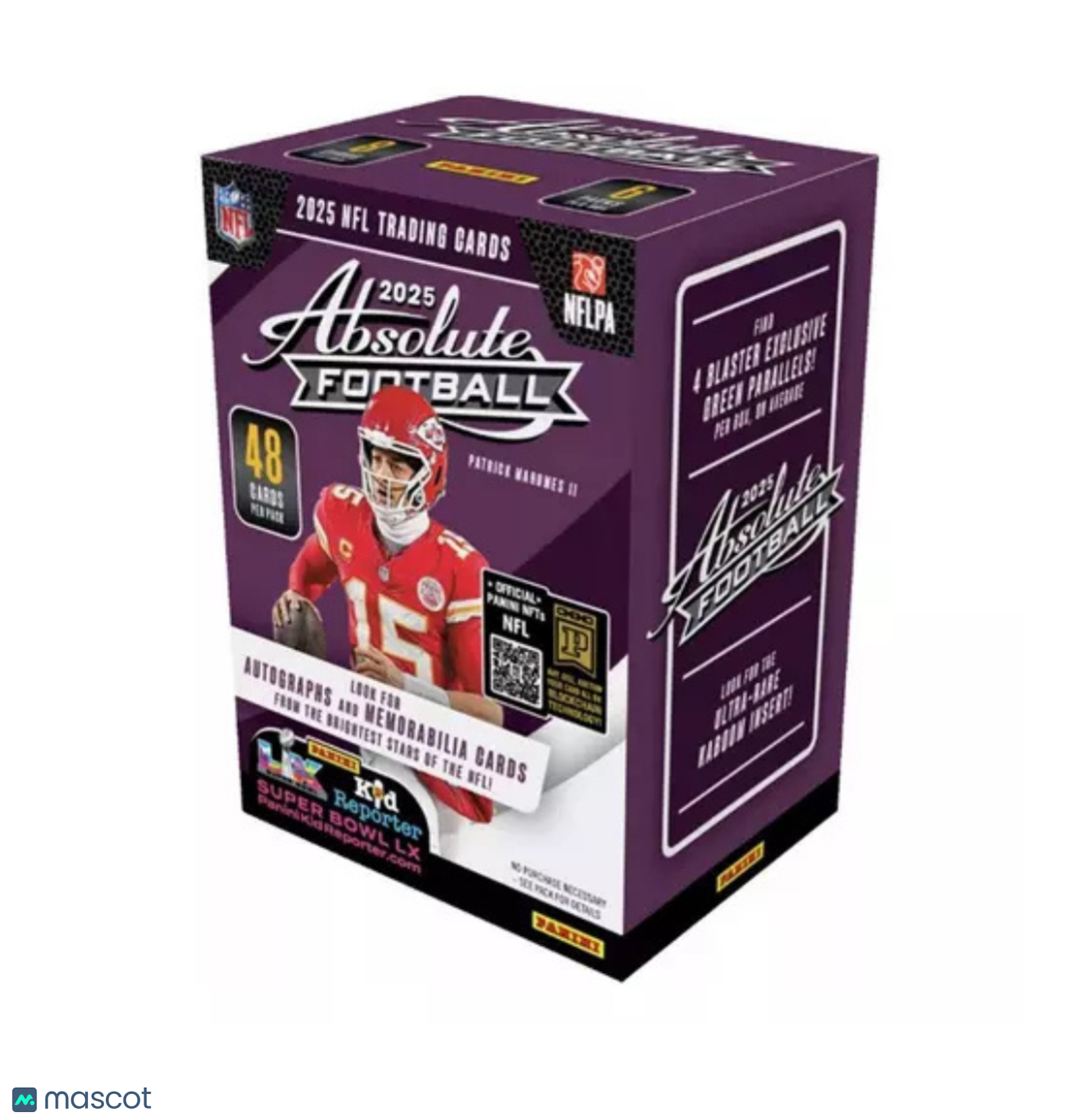 2025 Panini Absolute Football Purple Blaster Box