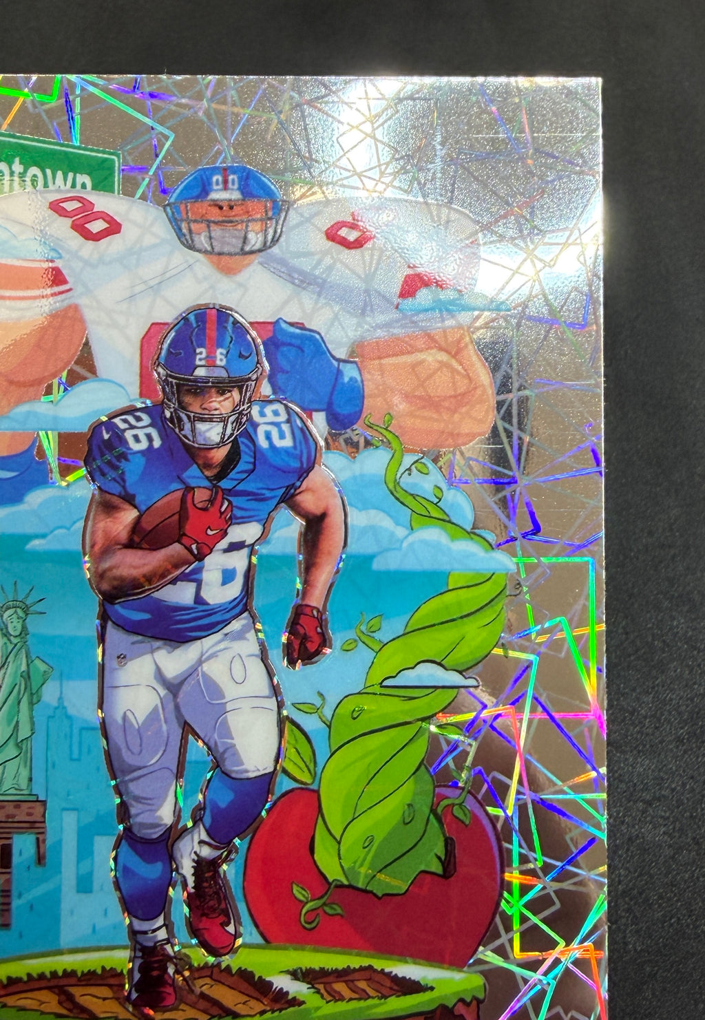 SAQUON BARKLEY 2018 Panini Donruss Optic Rookie Downtown Case Hit SSP #DT-15