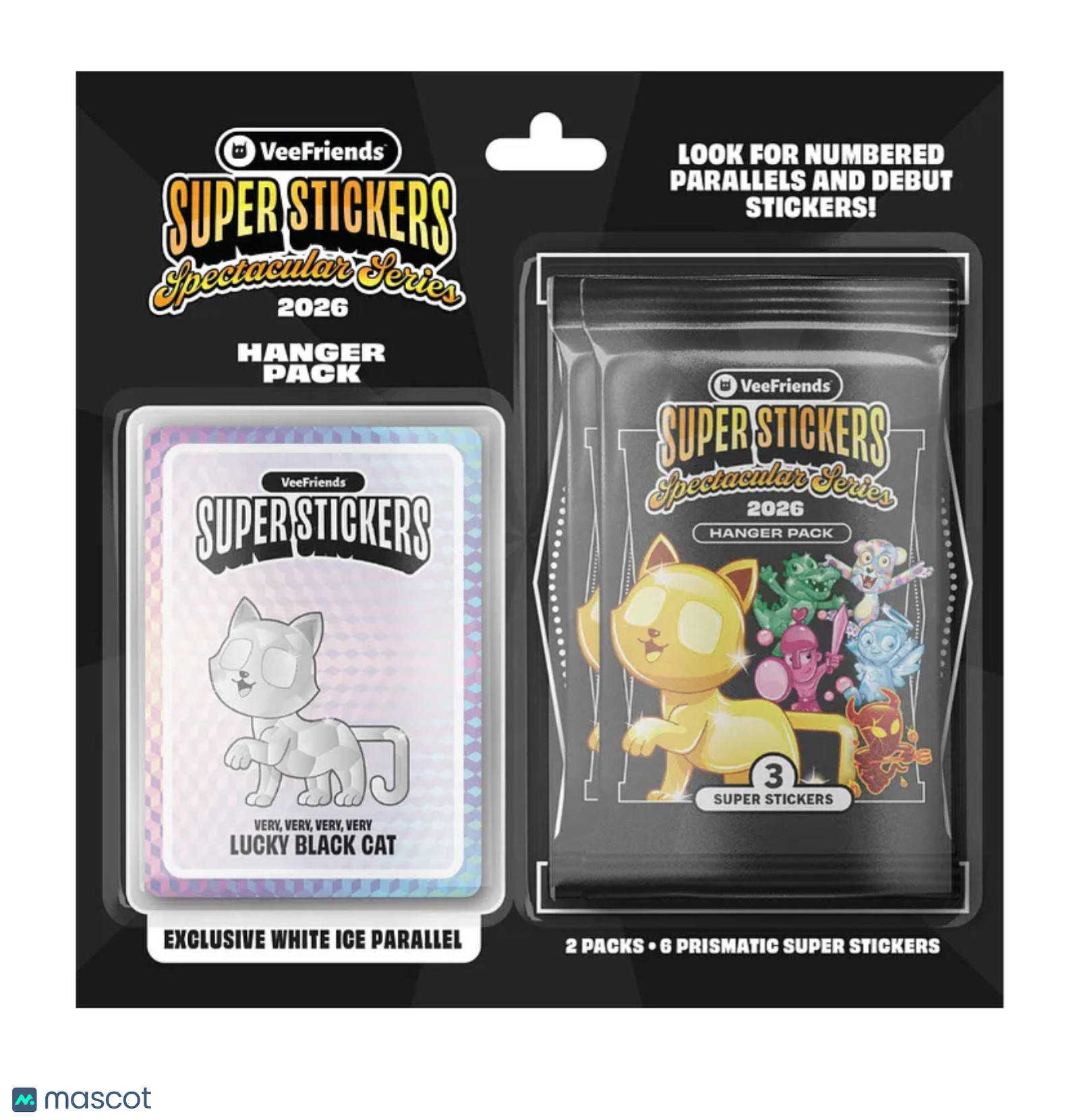 VeeFriends Super Stickers: Spectacular Series White Ice Hanger Pack