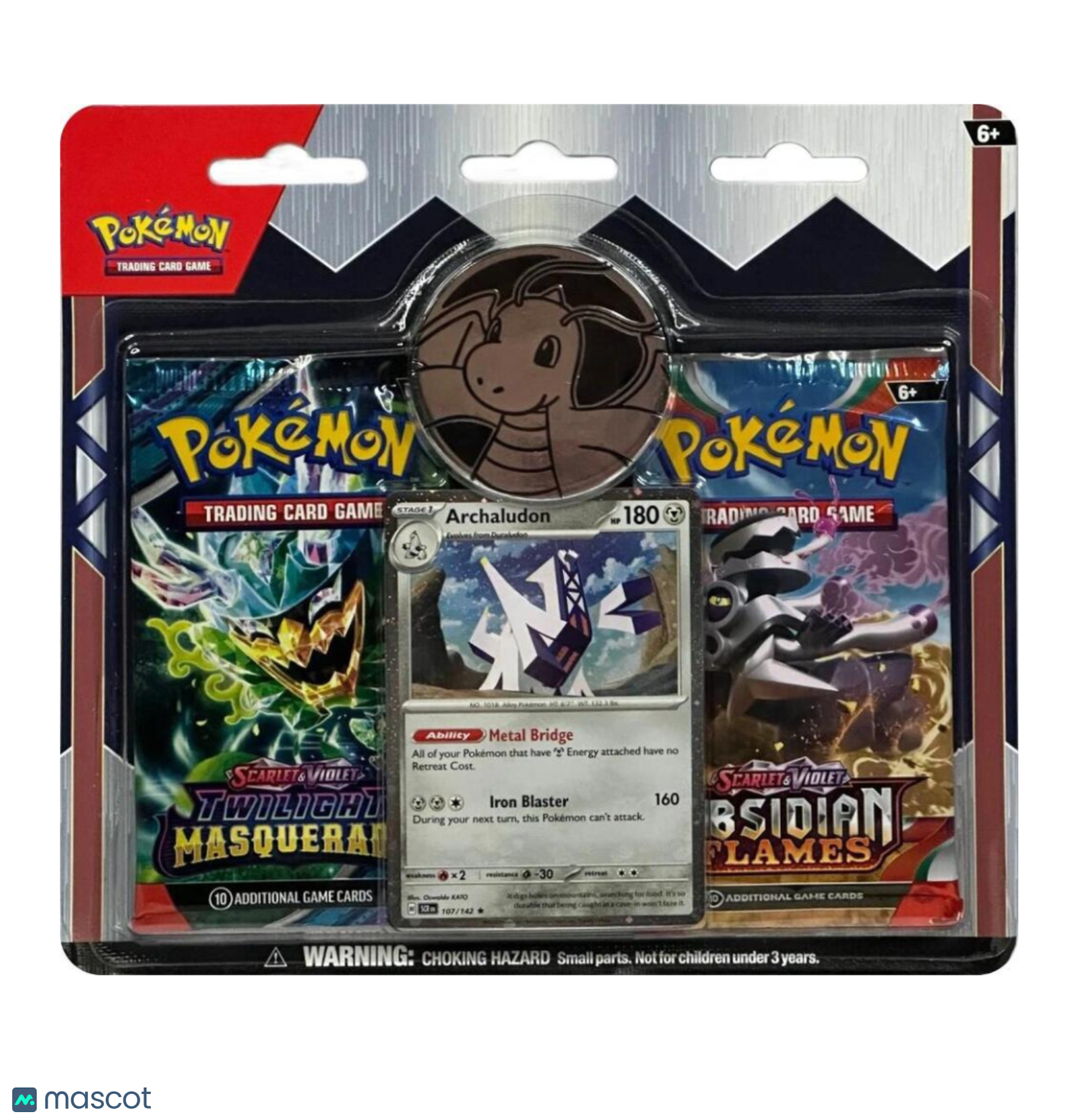Pokemon Archaludon 2-Pack Blister