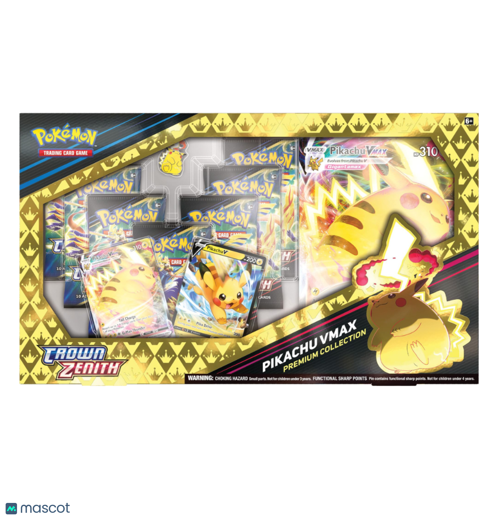 Pokemon Crown Zenith Pikachu VMAX Premium Collection