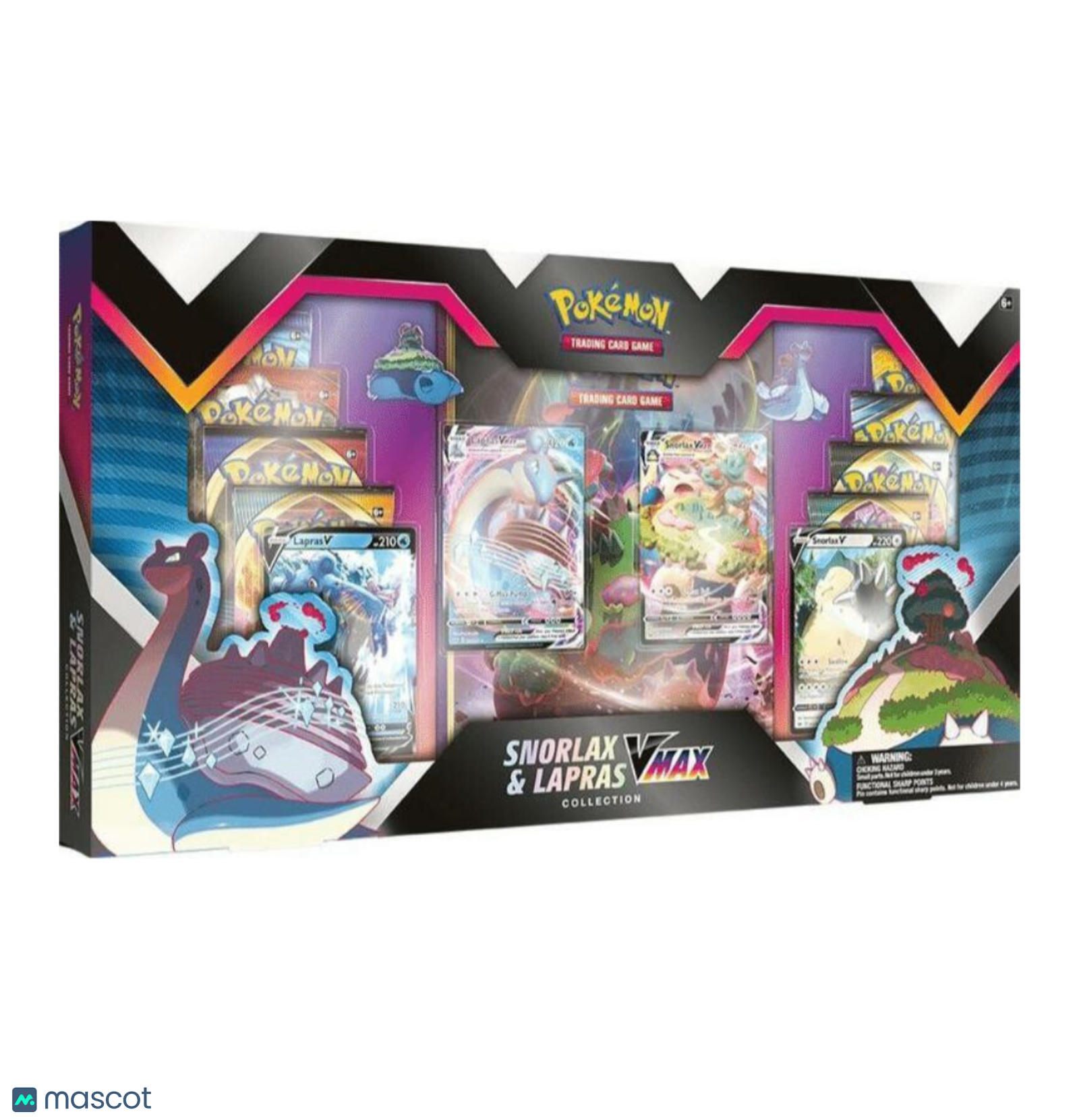 Pokemon Snorlax & Lapras VMAX Collection