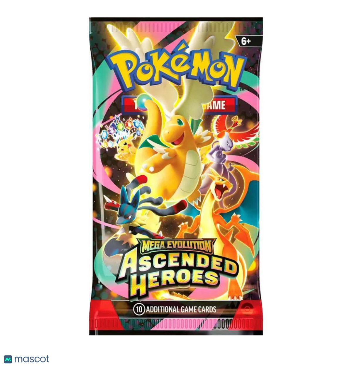 Pokemon Mega Evolution Ascended Heroes Booster Pack