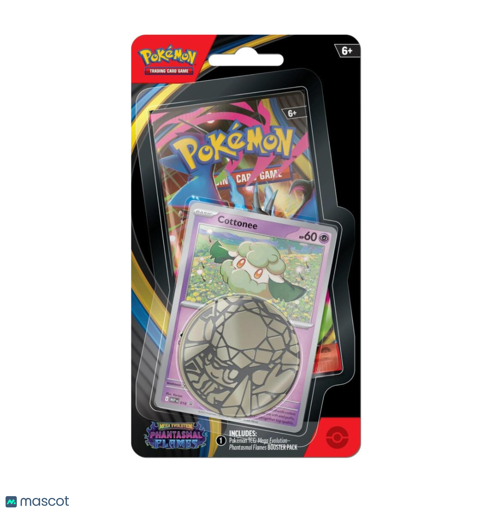 Pokemon Mega Evolution Phantasmal Flames Single Pack Blister