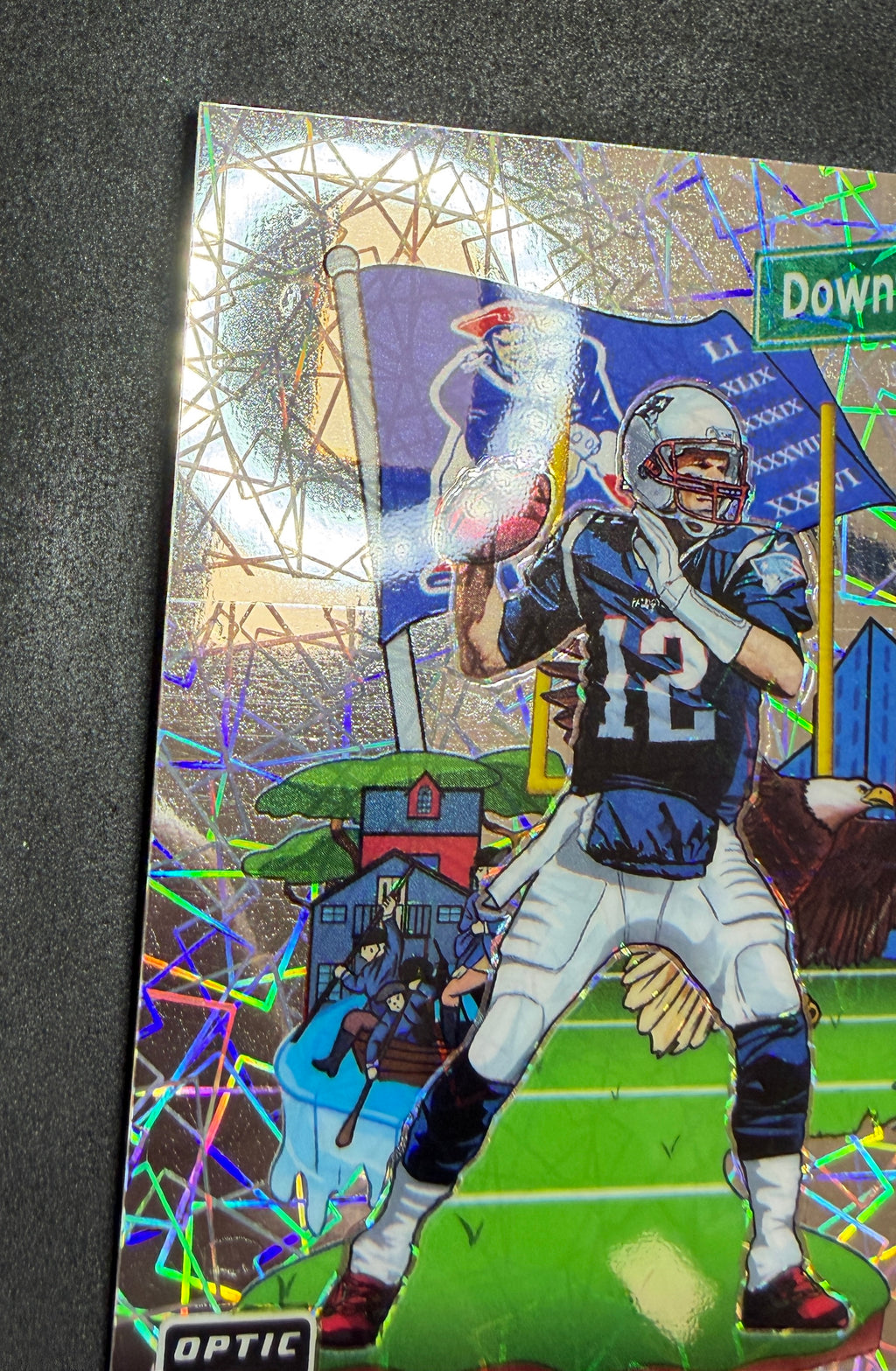 TOM BRADY 2018 Panini Donruss Optic Downtown Case Hit SSP #DT-1 Patriots