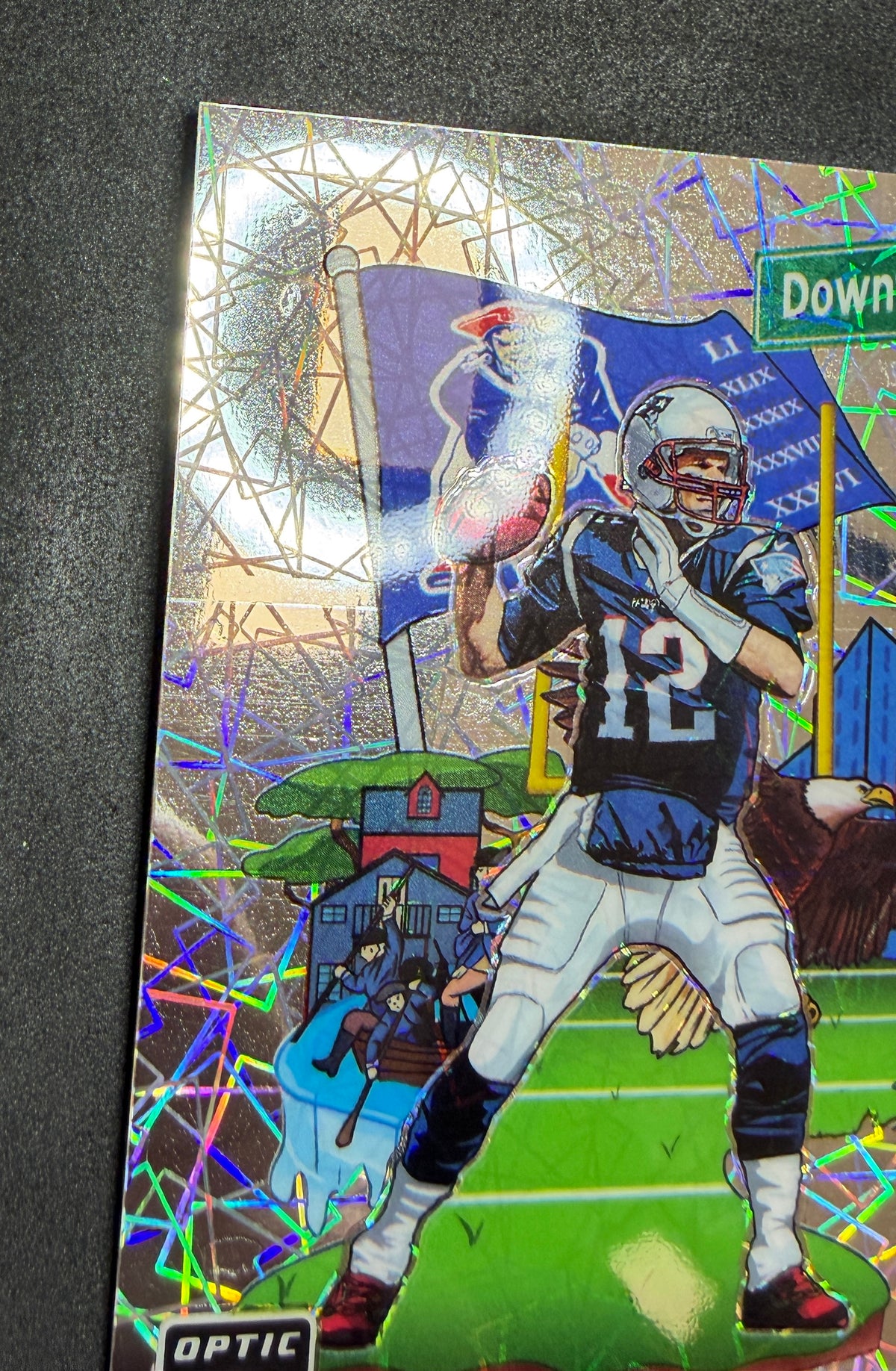 TOM BRADY 2018 Panini Donruss Optic Downtown Case Hit SSP #DT-1 Patriots