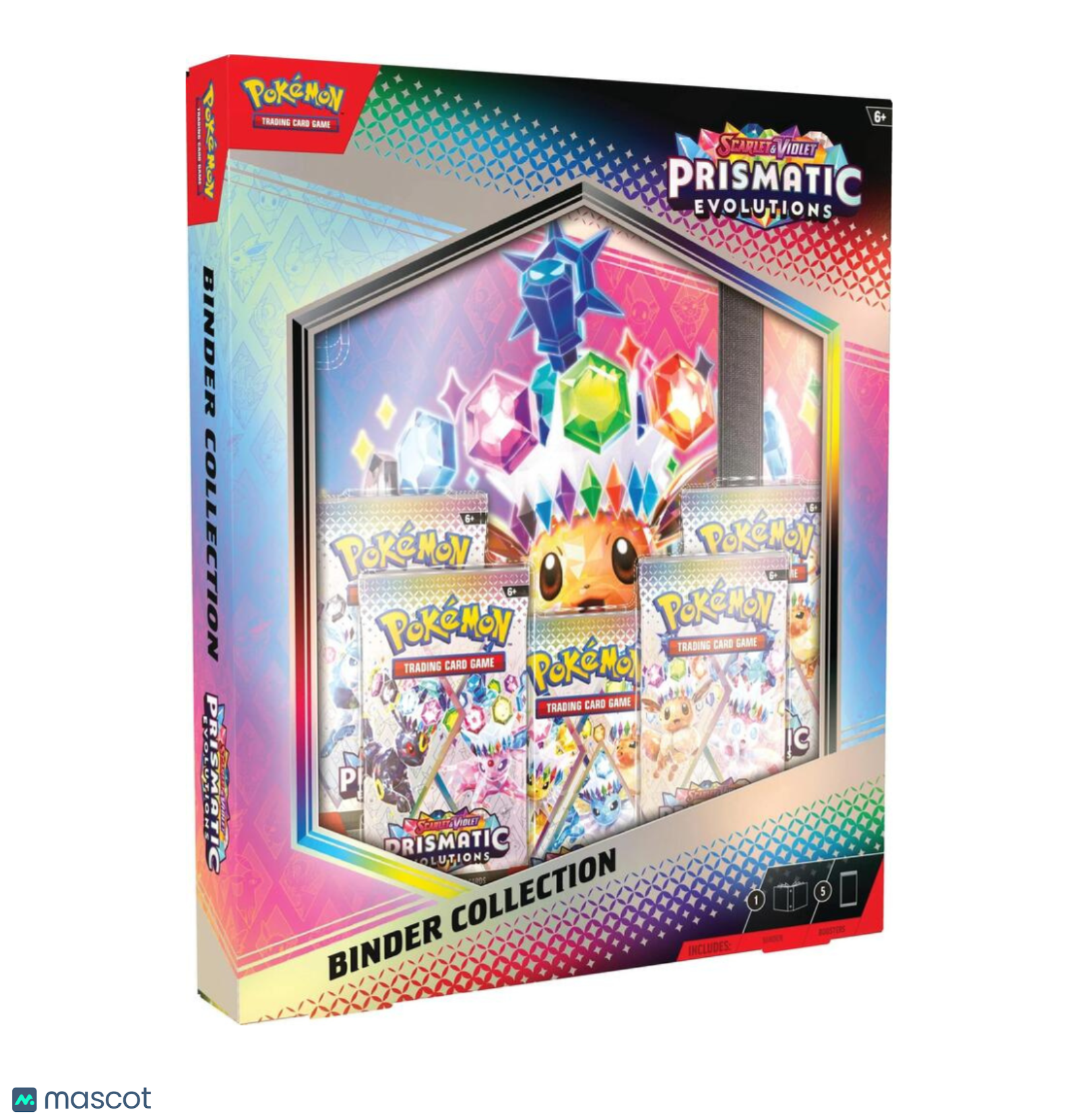 Pokemon Scarlet & Violet Prismatic Evolutions Binder Collection
