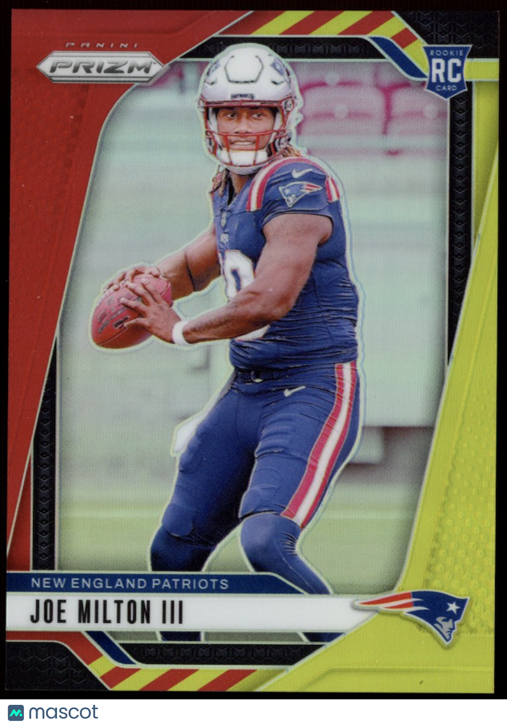 JOE MILTON III 2024 Panini Prizm Red And Yellow Prizm Rookie /44 #354 Cowboys