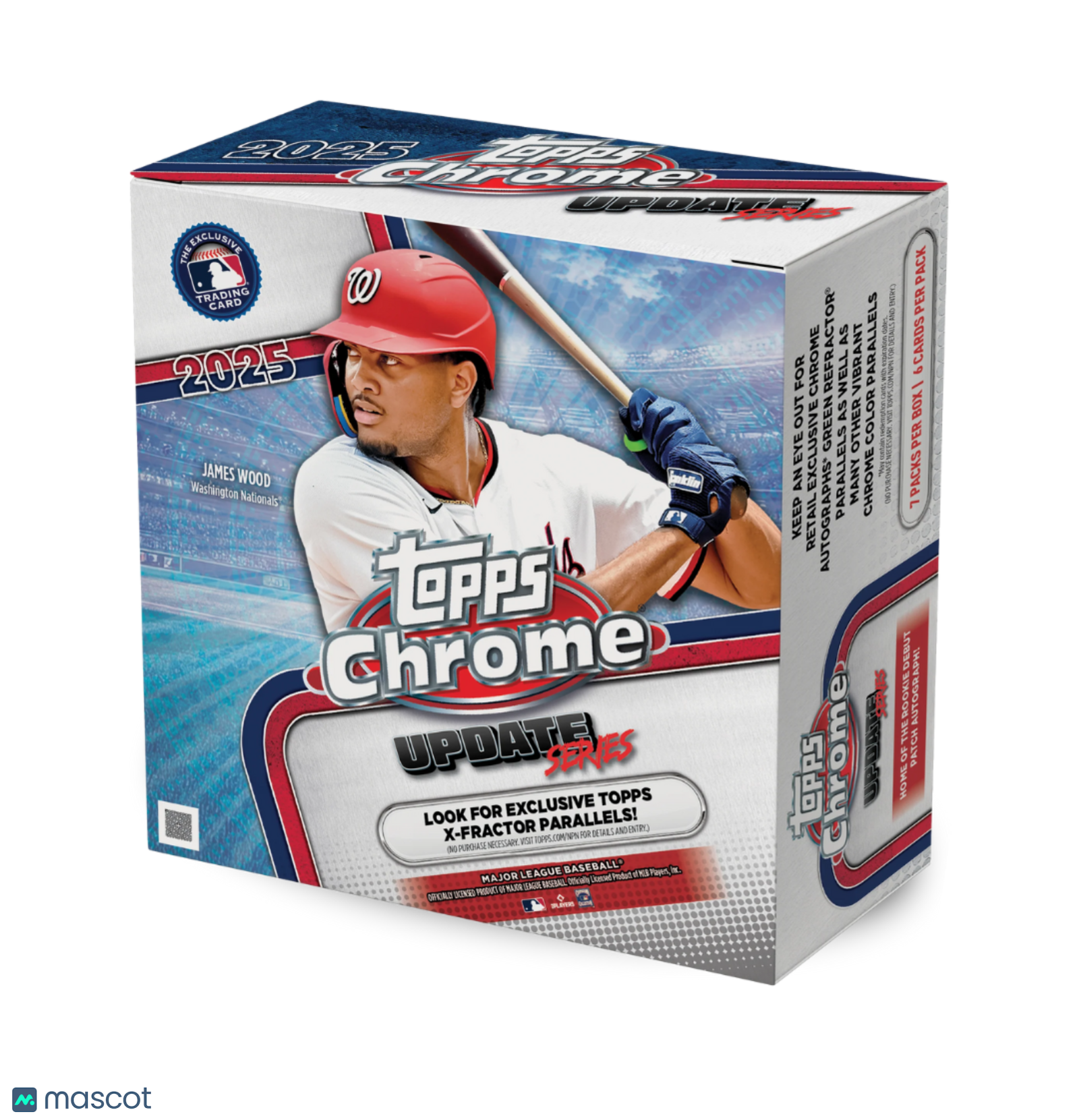 2025 Topps Chrome Update Baseball Mega Box