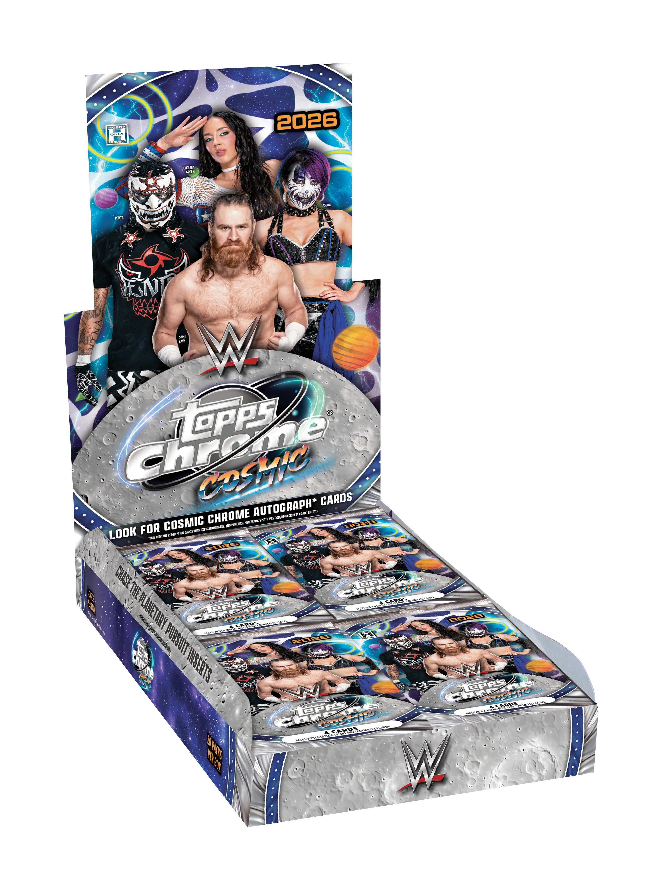 2026 Topps Cosmic Chrome WWE Hobby Box