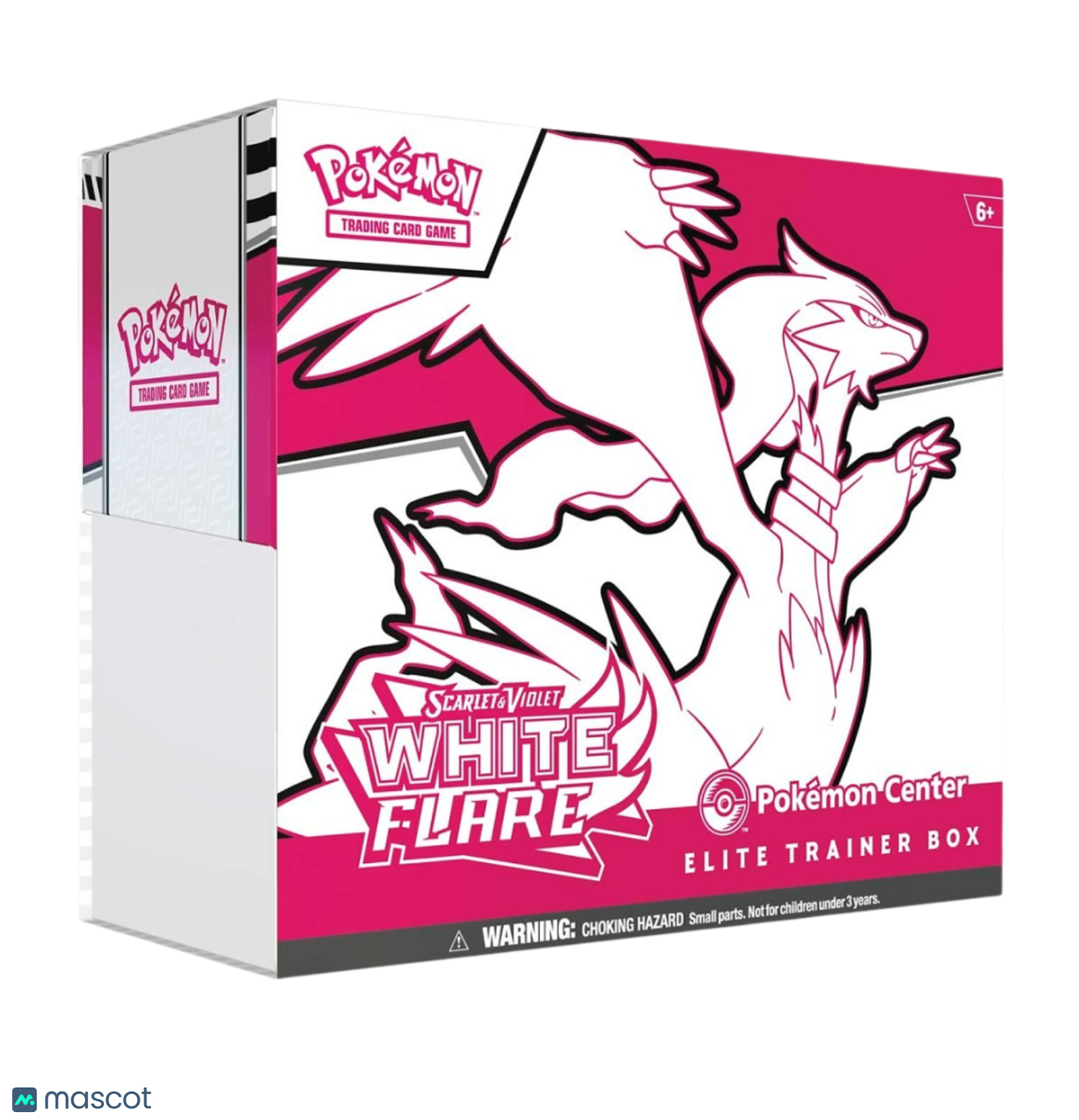 Pokemon Scarlet & Violet White Flare Pokemon Center Elite Trainer Box