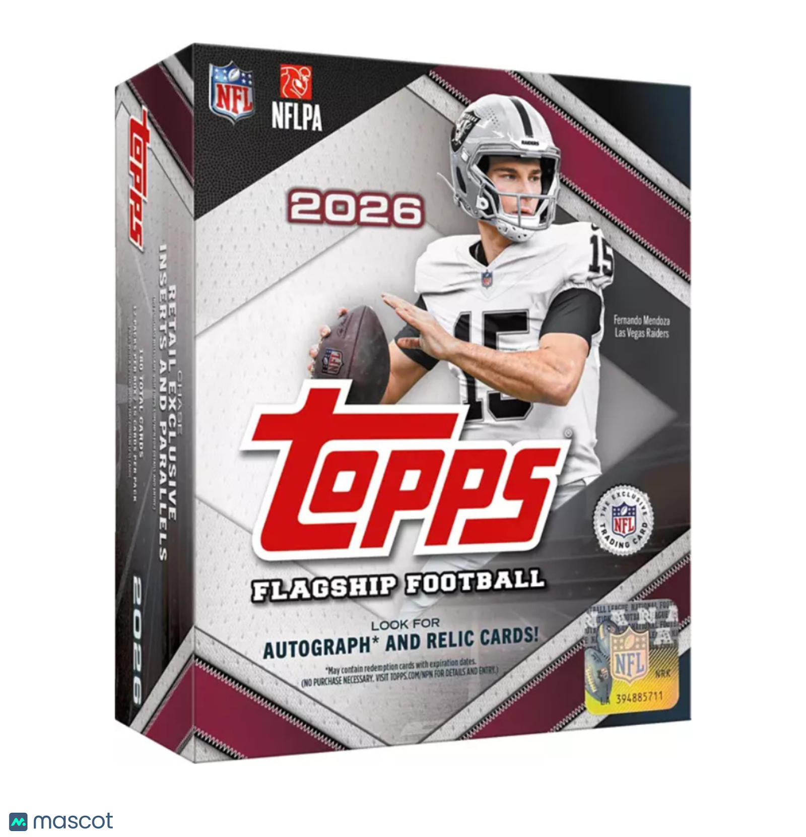 2026 Topps Flagship Football Mega Box