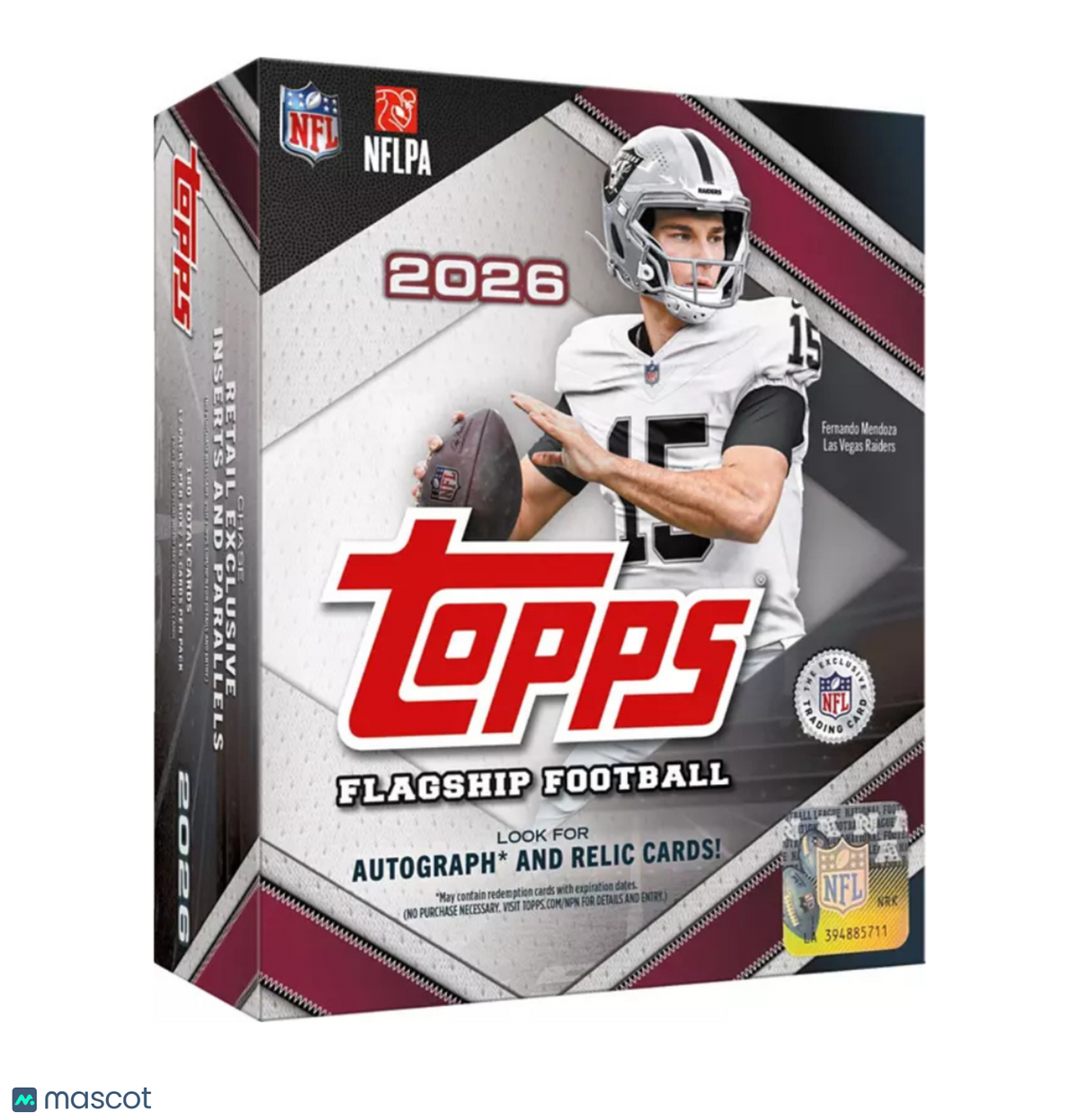 2026 Topps Flagship Football Mega Box