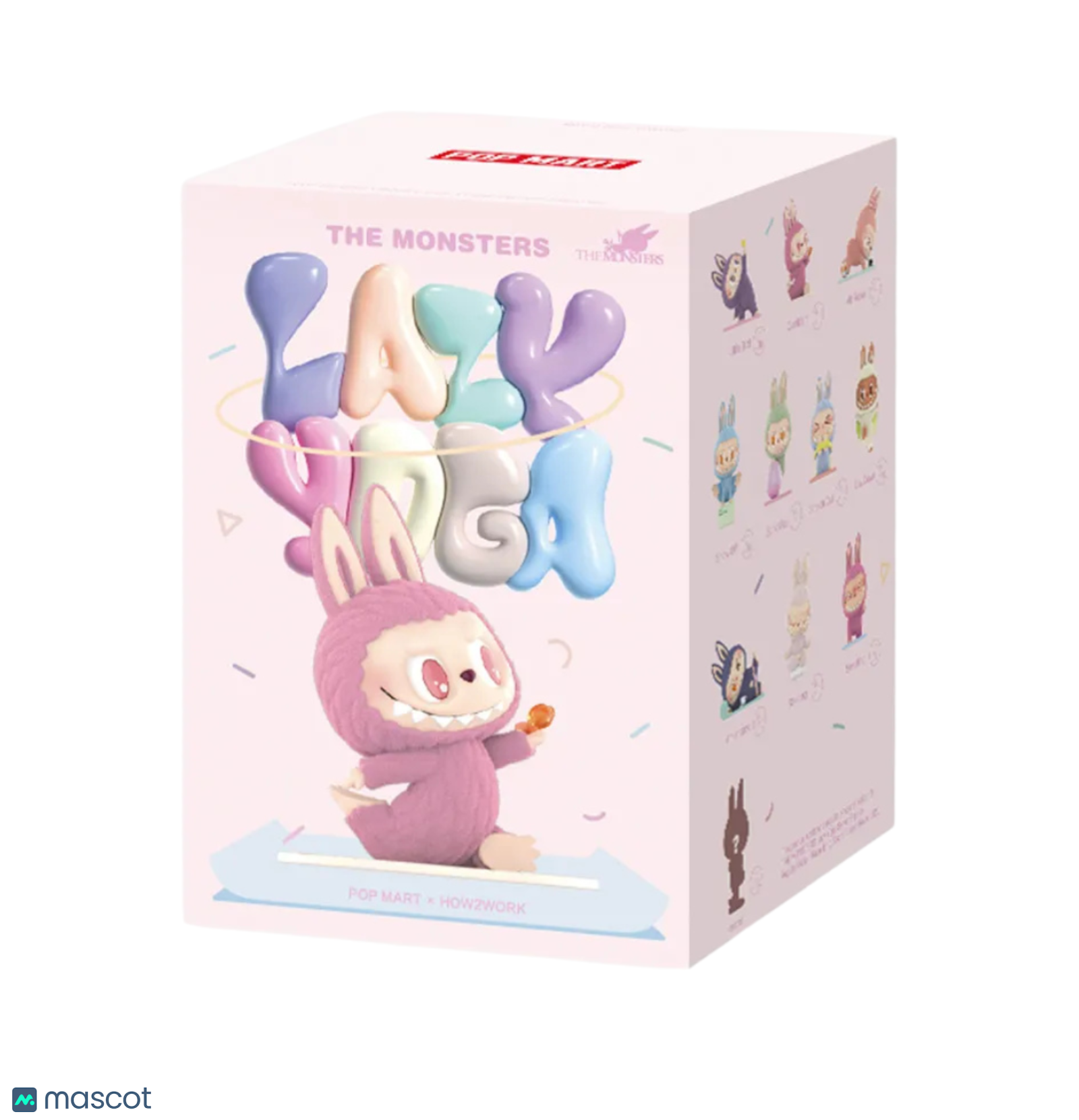 Pop Mart Labubu The Monsters Lazy Yoga Series Blind Box