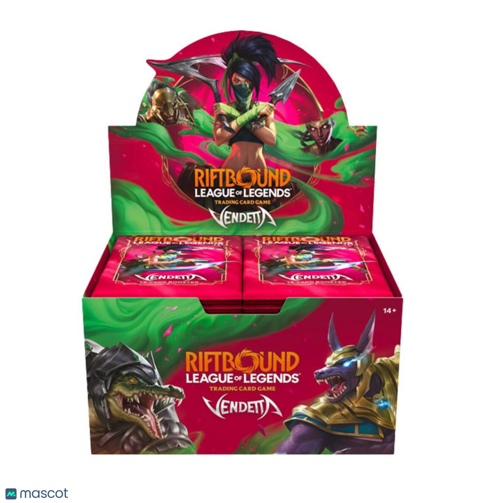 Riftbound League of Legends Vendetta Booster Display Box