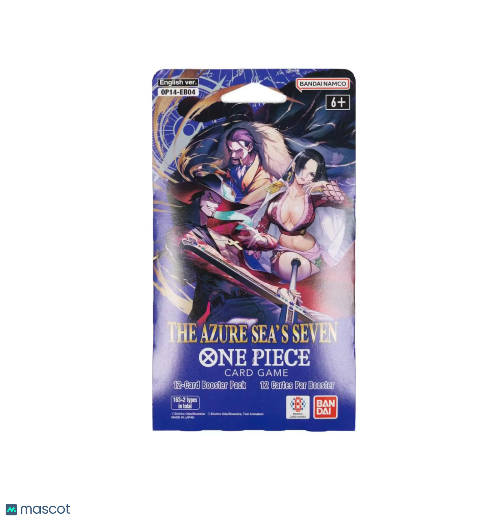One Piece The Azure Sea's Seven Sleeved Booster Pack OP-14