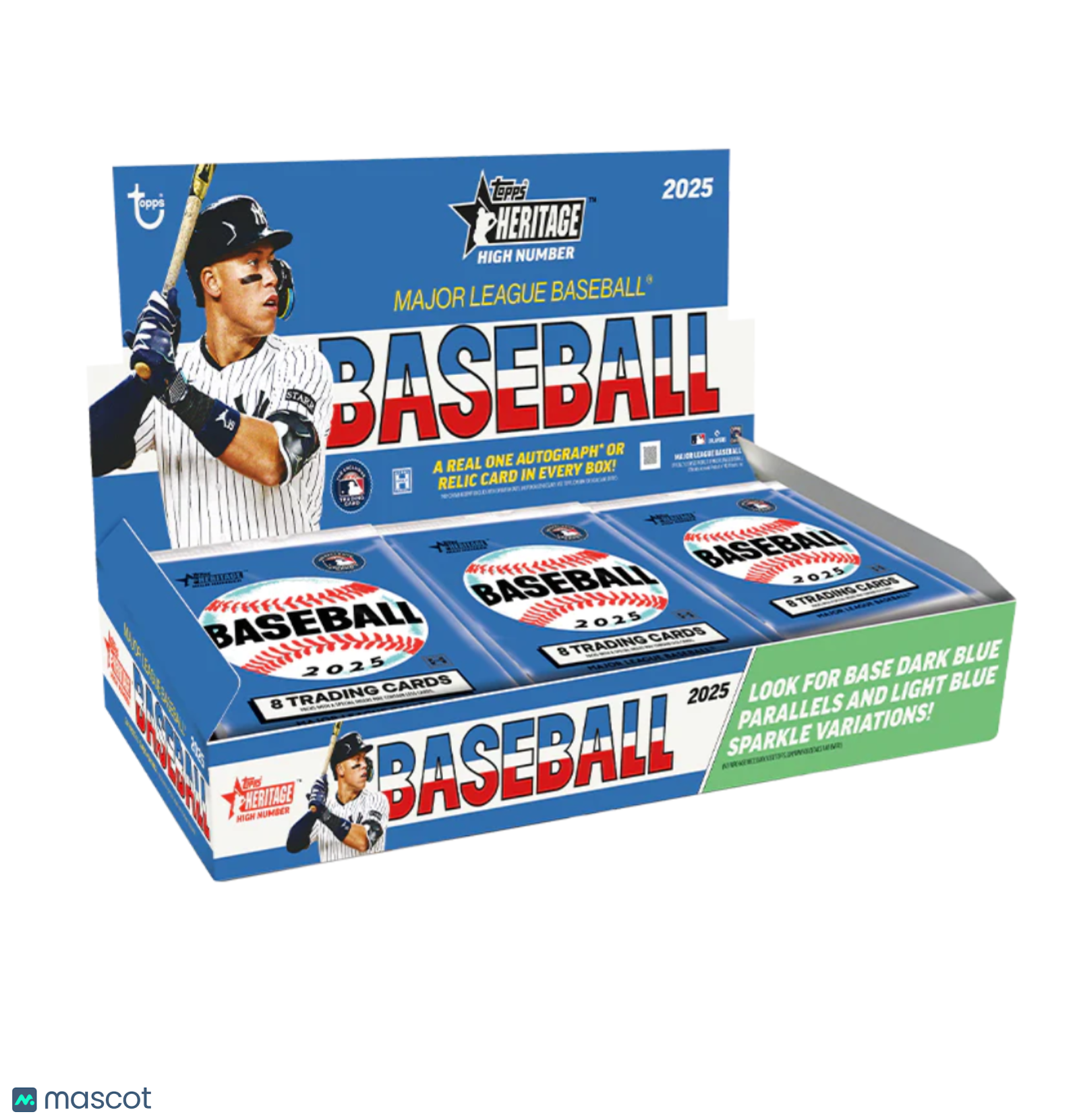 2025 Topps Heritage High Number Baseball Hobby Box