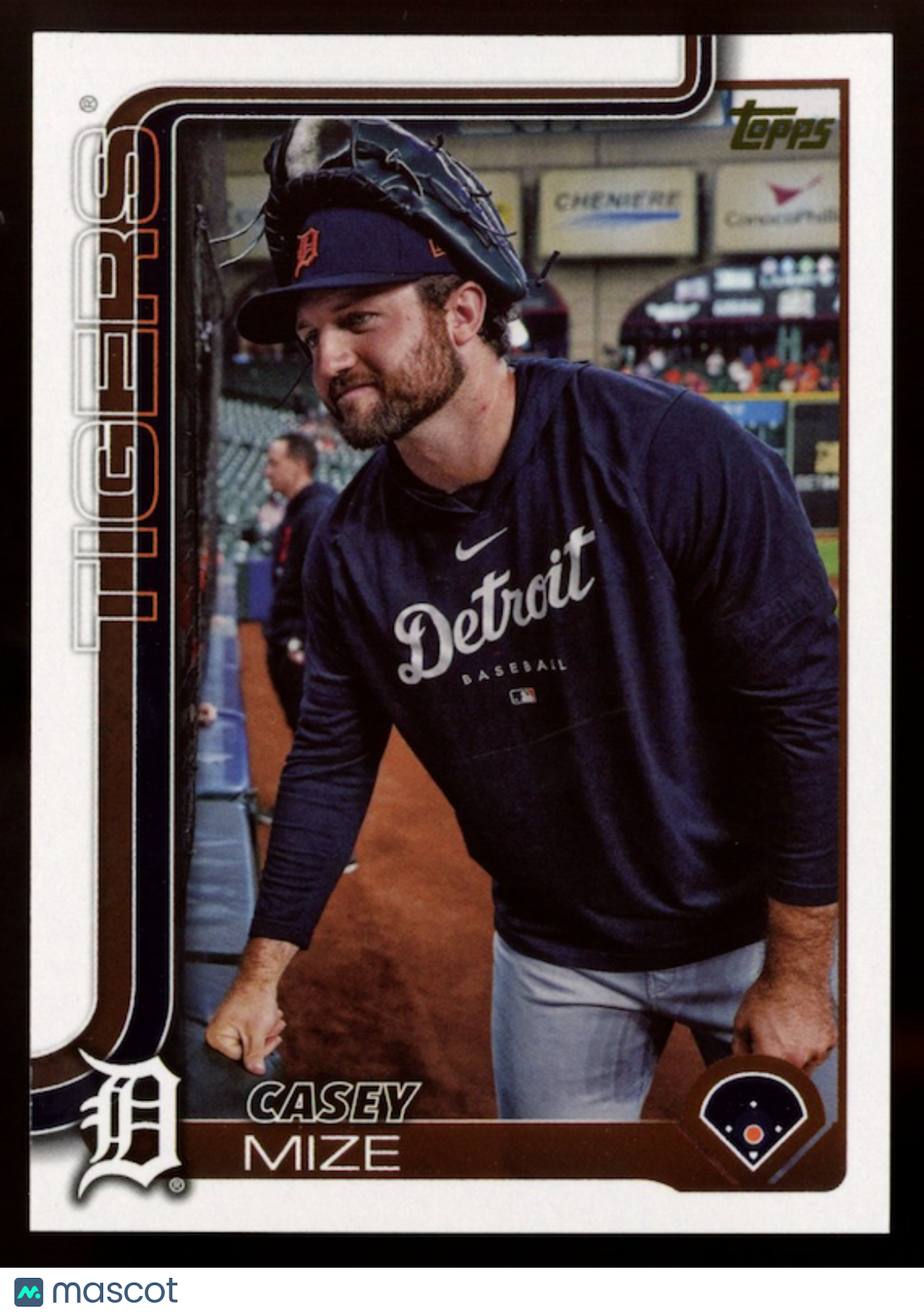 CASEY MIZE 2025 Topps Golden Mirror Image Variation SSP Tigers #315