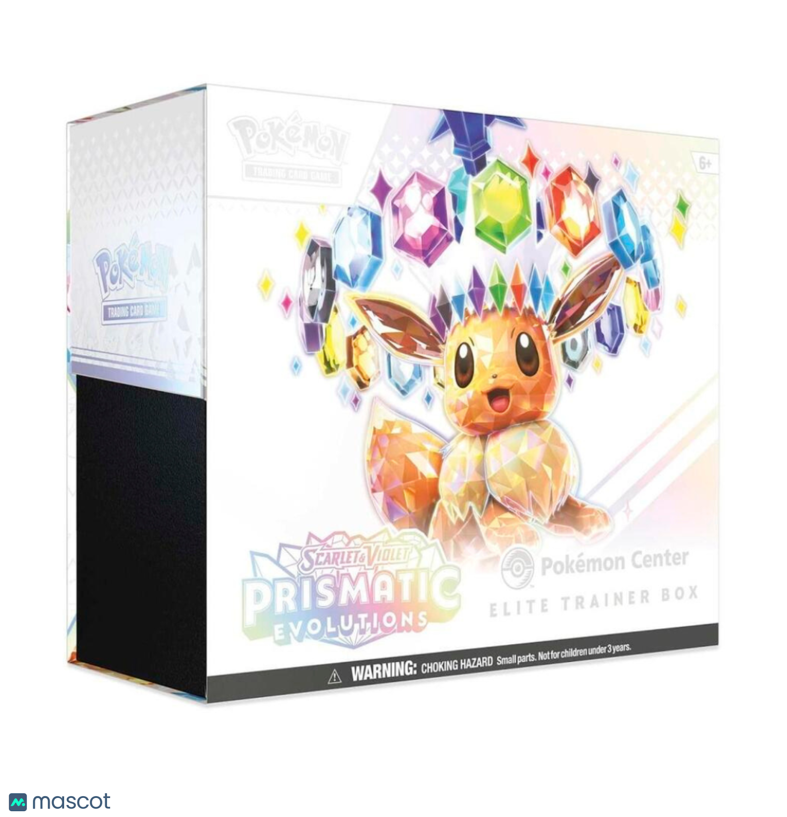 Pokemon Scarlet & Violet Prismatic Evolutions Pokemon Center Elite Trainer Box