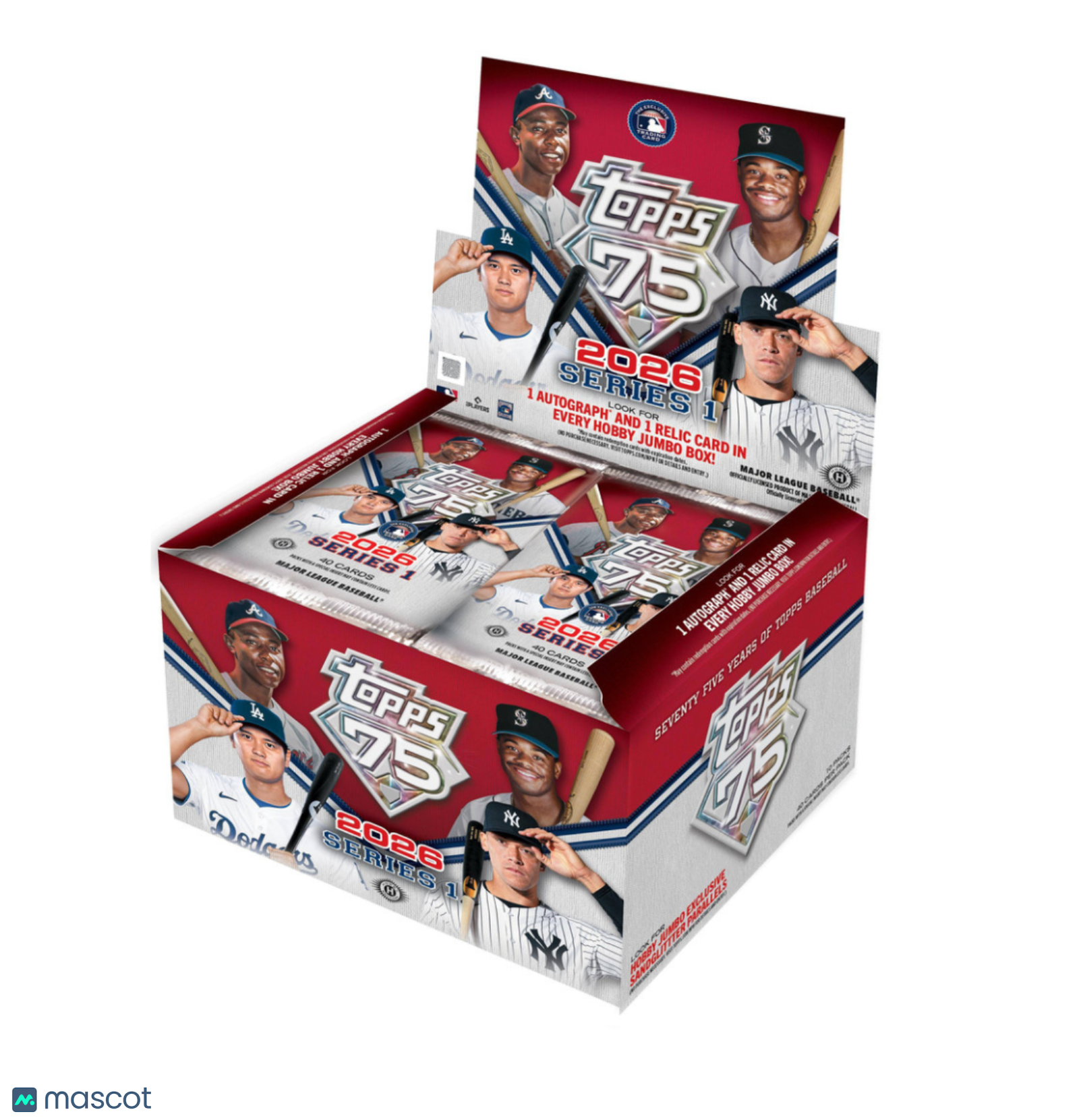 2026 Topps Series 1 Baseball Hobby Jumbo Box