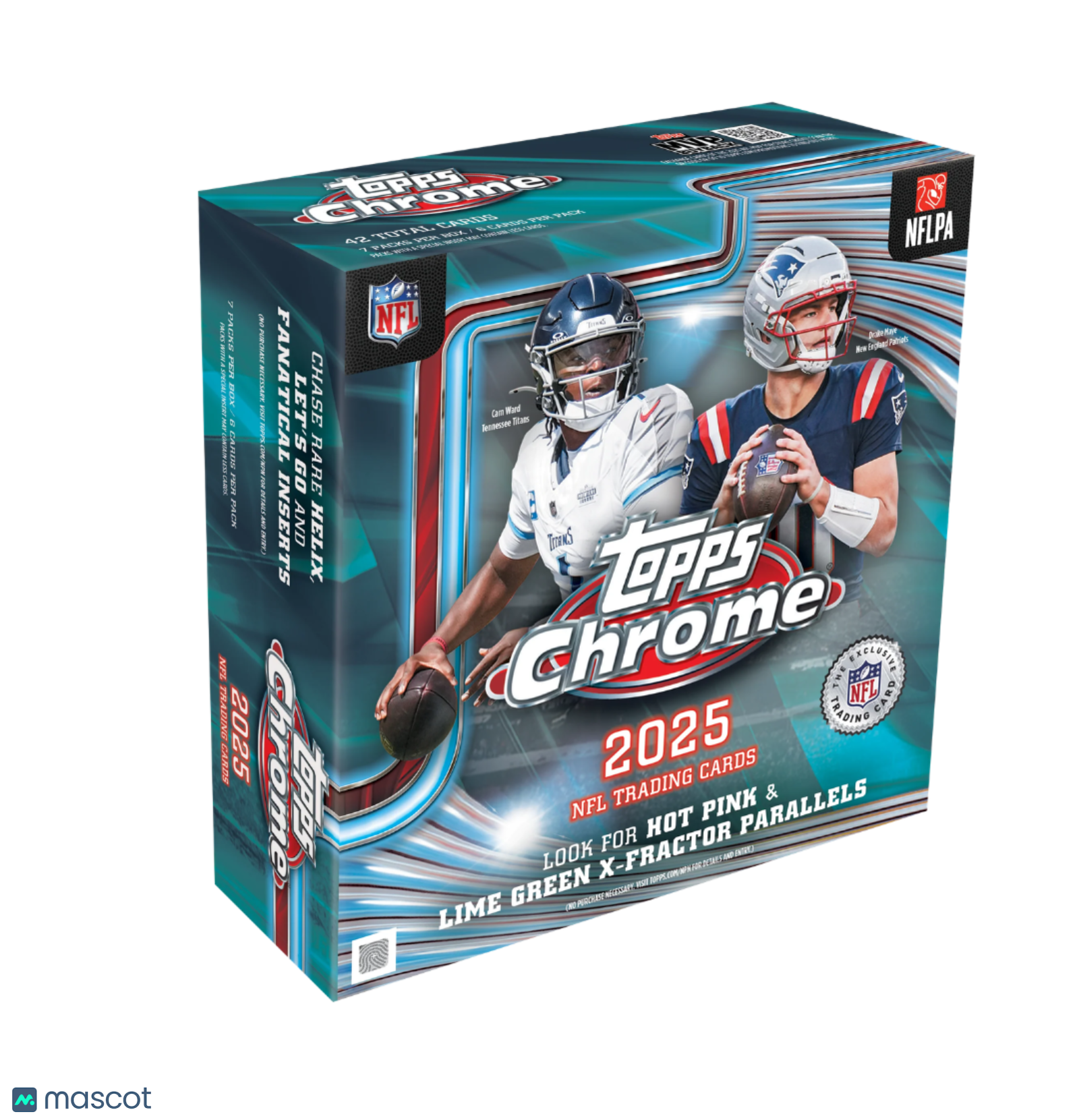 2025 Topps Chrome Football Mega Box