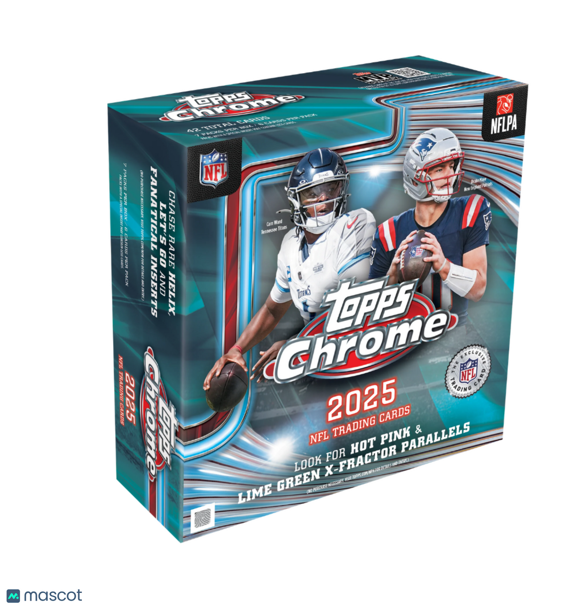 2025 Topps Chrome Football Mega Box