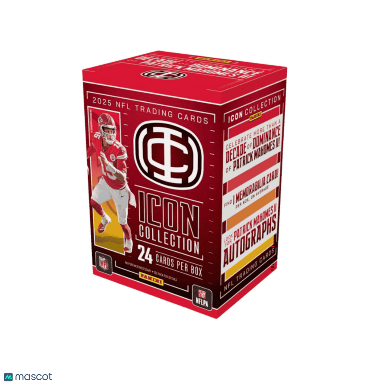 2025 Panini Authentically Mahomes Icon Collection Football Blaster Box