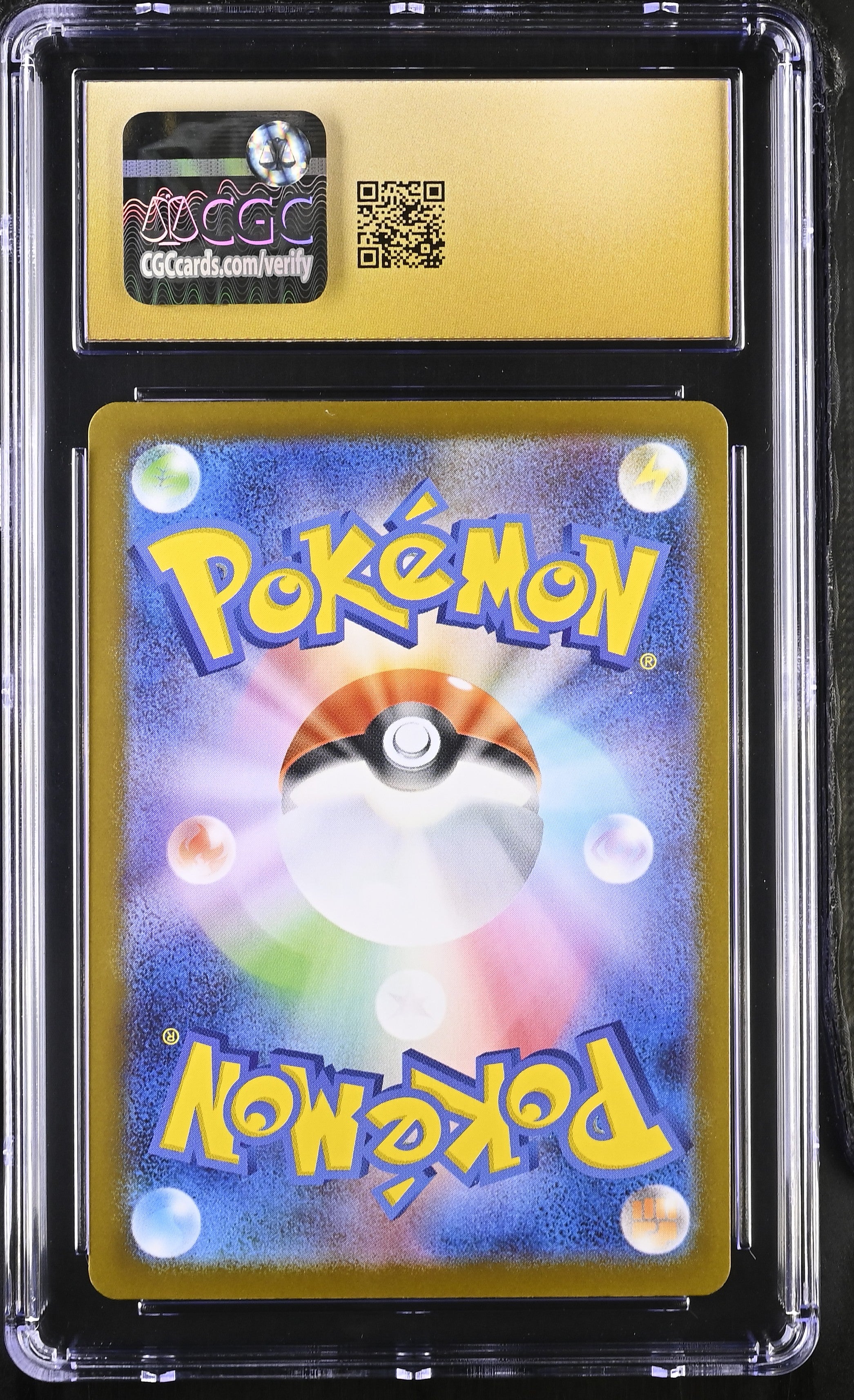 VICTINI Pokemon Japanese Black Bolt Master Ball Reverse #012 CGC 10 Pristine